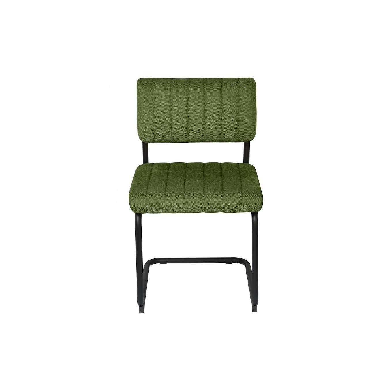 Feel Furniture - Luxe stoel - Ribbon - Groen - 2 stuks