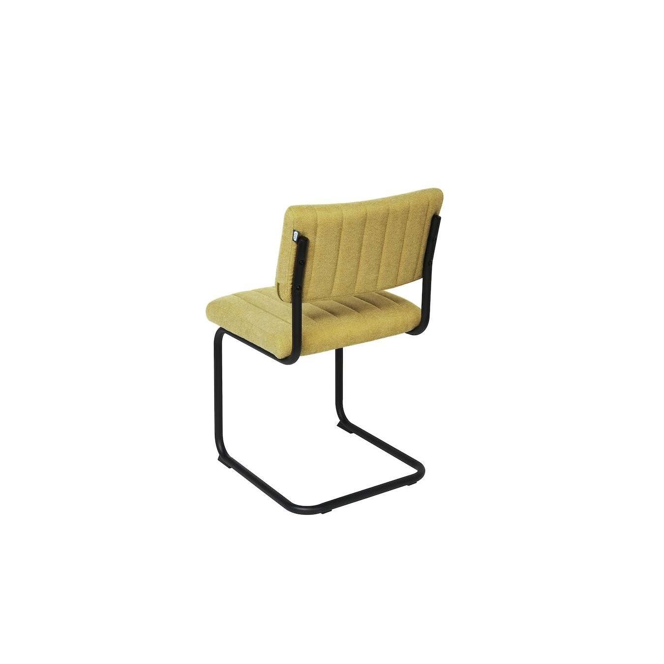 Feel Furniture - Luxe stoel - Ribbon - Okergeel - 2 stuks