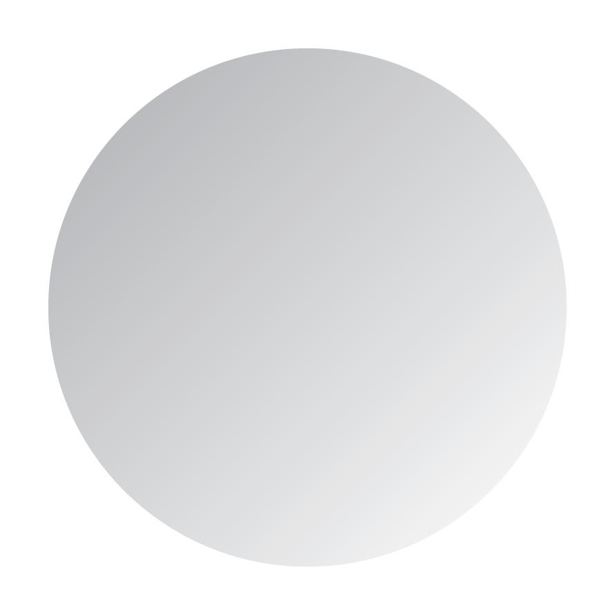Vtw Living - Badkamerspiegel Rond 80 cm Spiegel met Verlichting