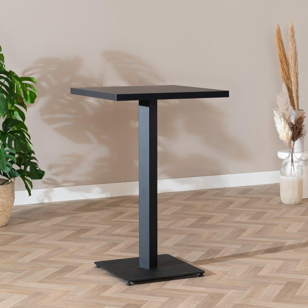 Bronx71 Bartafel Nils melamine zwart 70 x 70 x 109 cm
