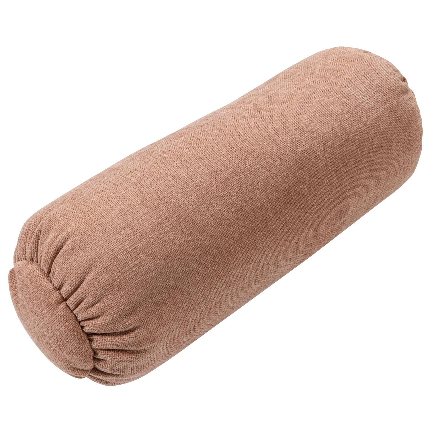 WOOOD Baggy Rolkussen - Geweven Chenille - Oudroze - 23x50x23