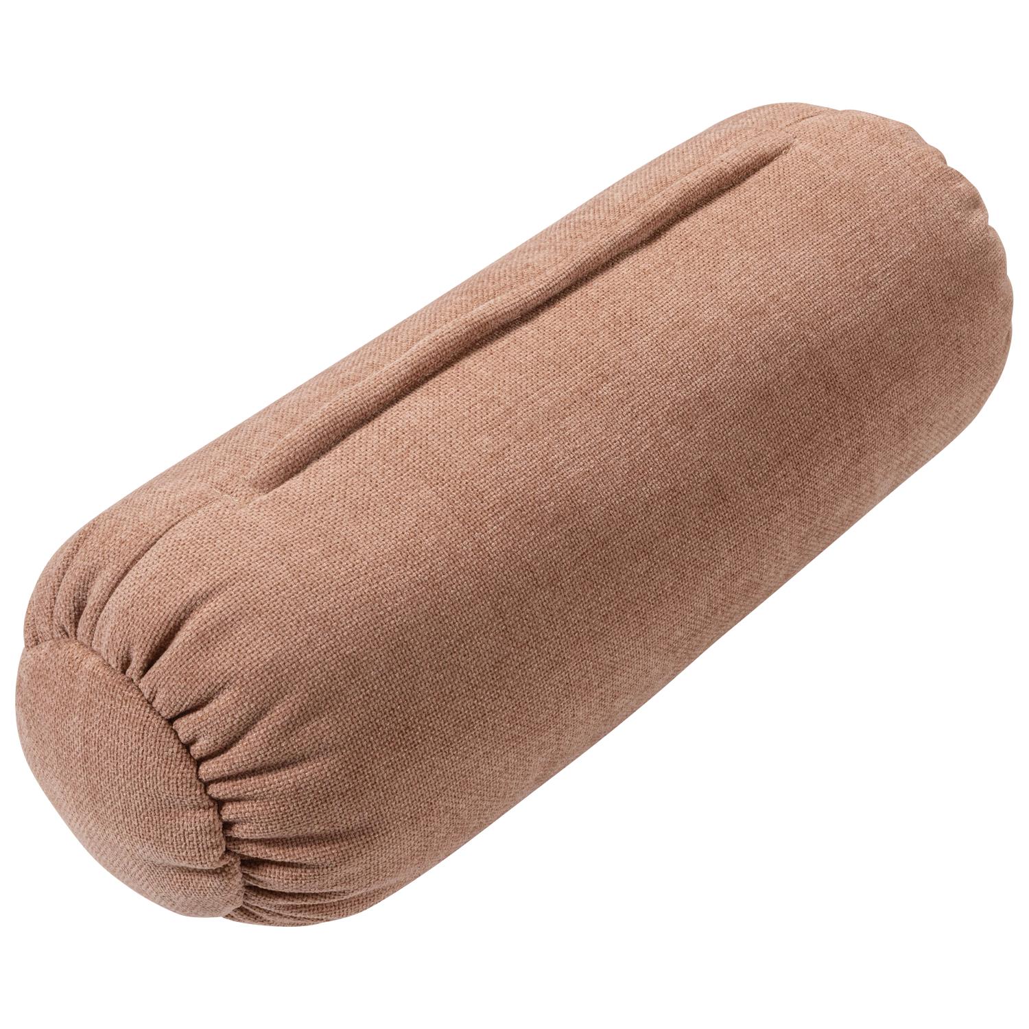 WOOOD Baggy Rolkussen - Geweven Chenille - Oudroze - 23x50x23