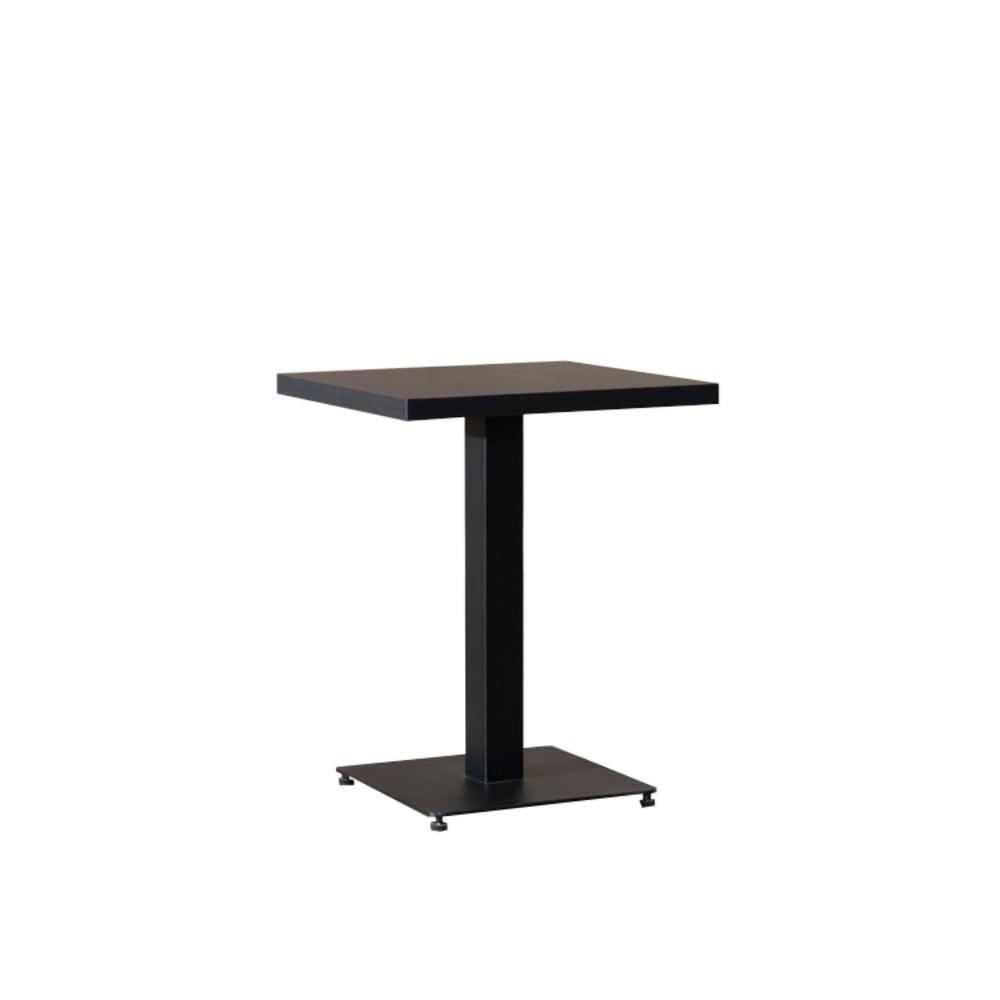 Bronx71 Bistrotafel Nils melamine zwart 70 x 70 cm