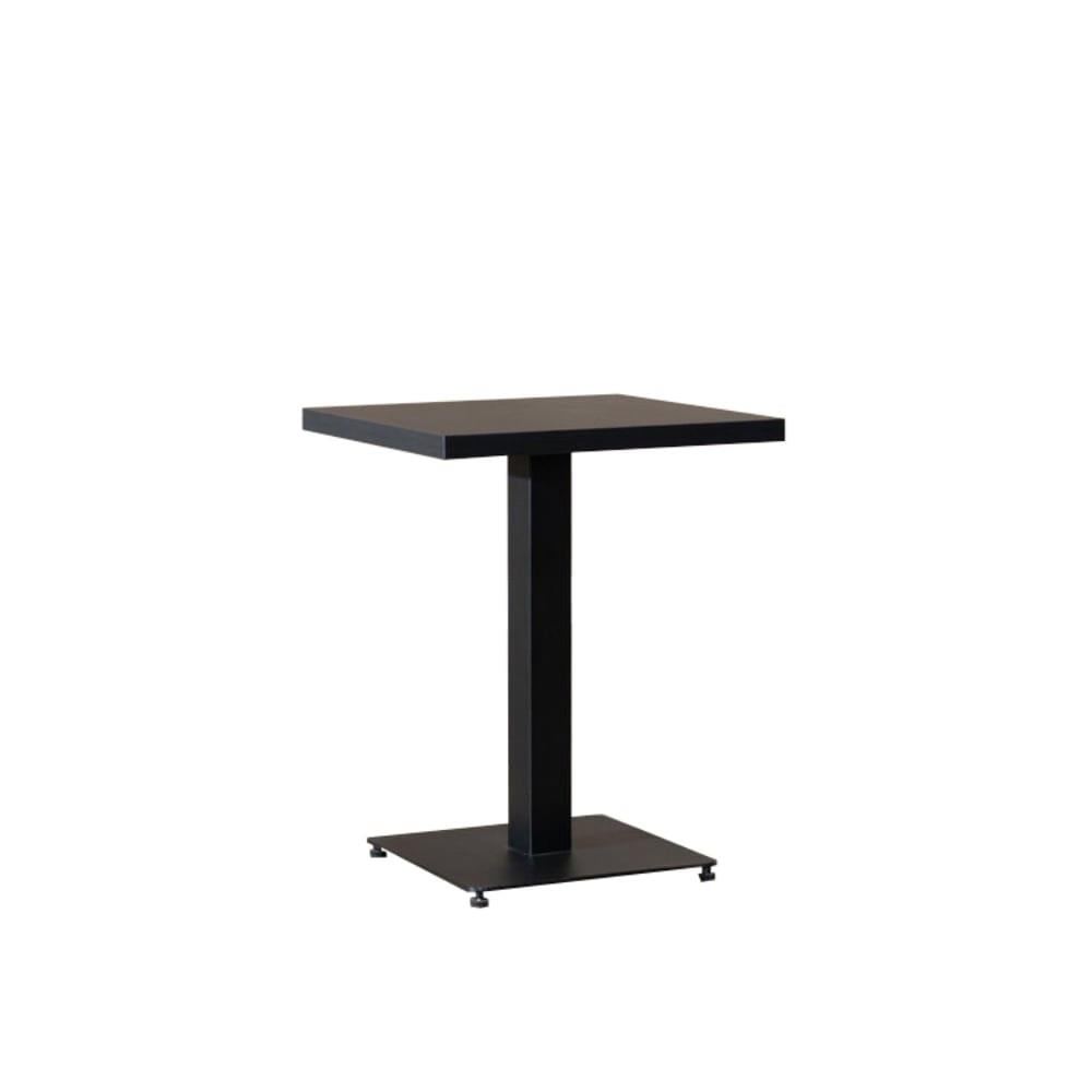 Bronx71 Bistrotafel Nils melamine zwart 70 x 70 cm