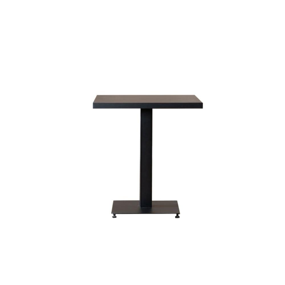 Bronx71 Bistrotafel Nils melamine zwart 70 x 70 cm