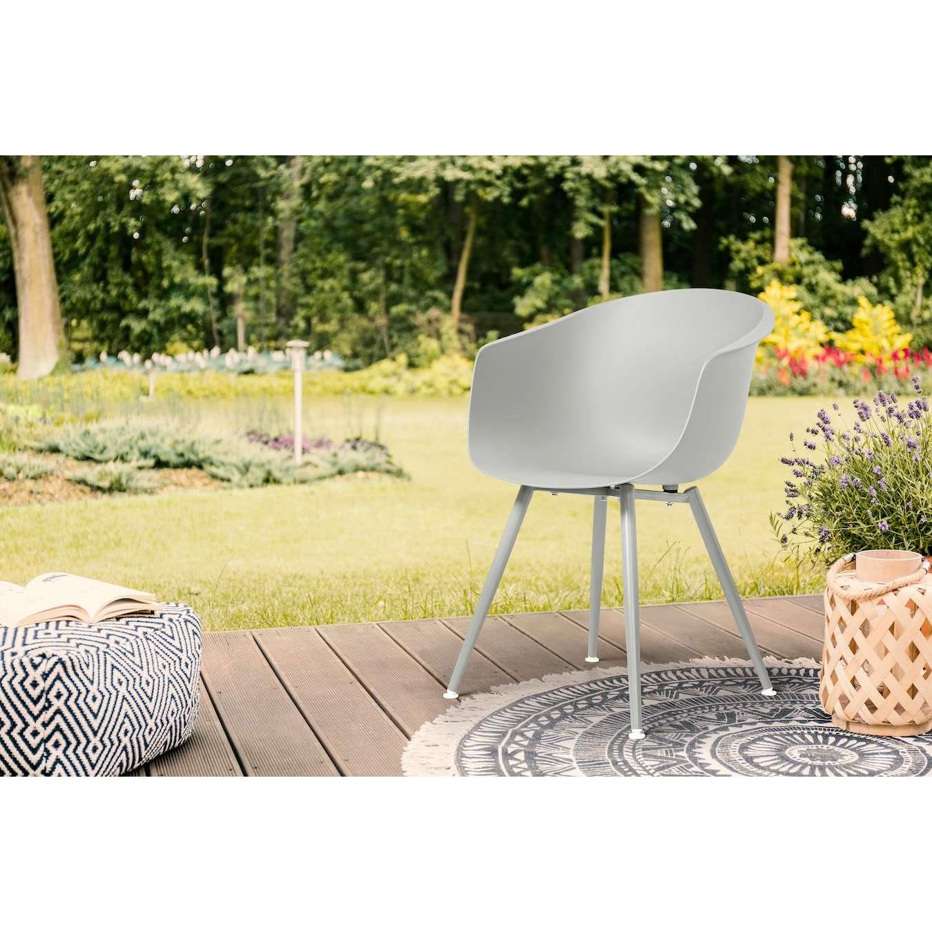 Feel Home - Luxe eettafel voor buiten - 200x90 cm - Met 6 kuipstoelen…