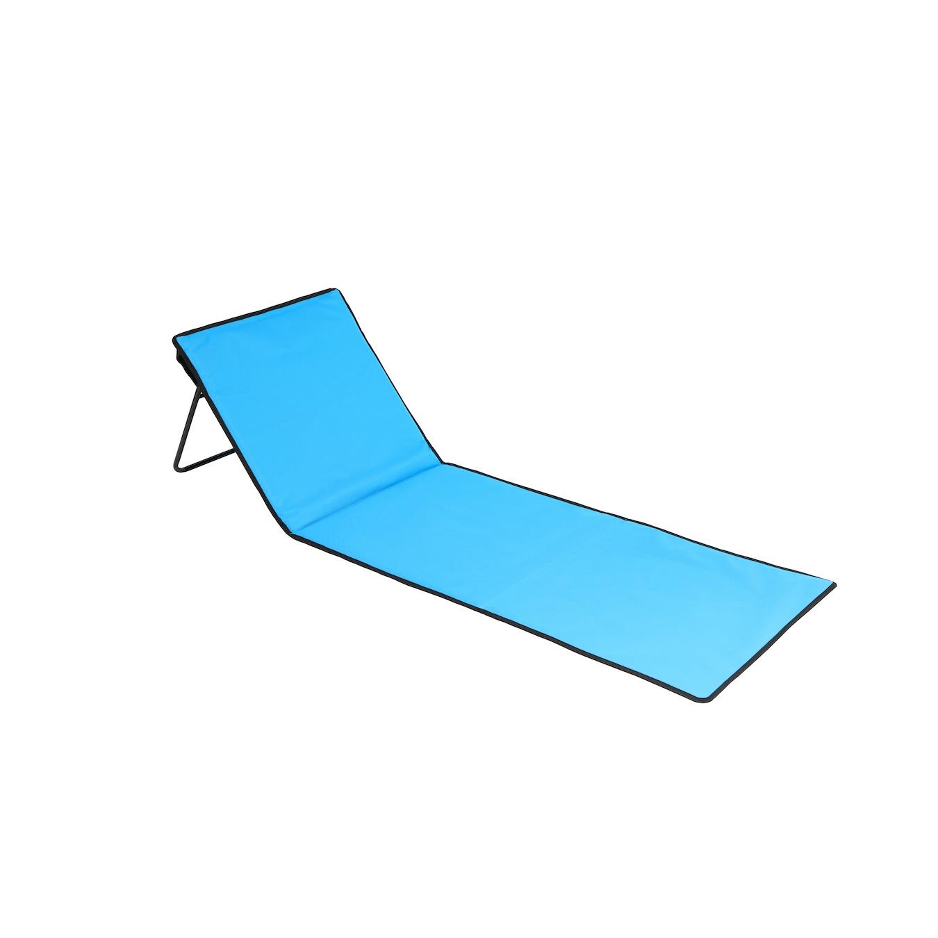 Feel Furniture - Hip strand ligbed met draagzak - Blauw