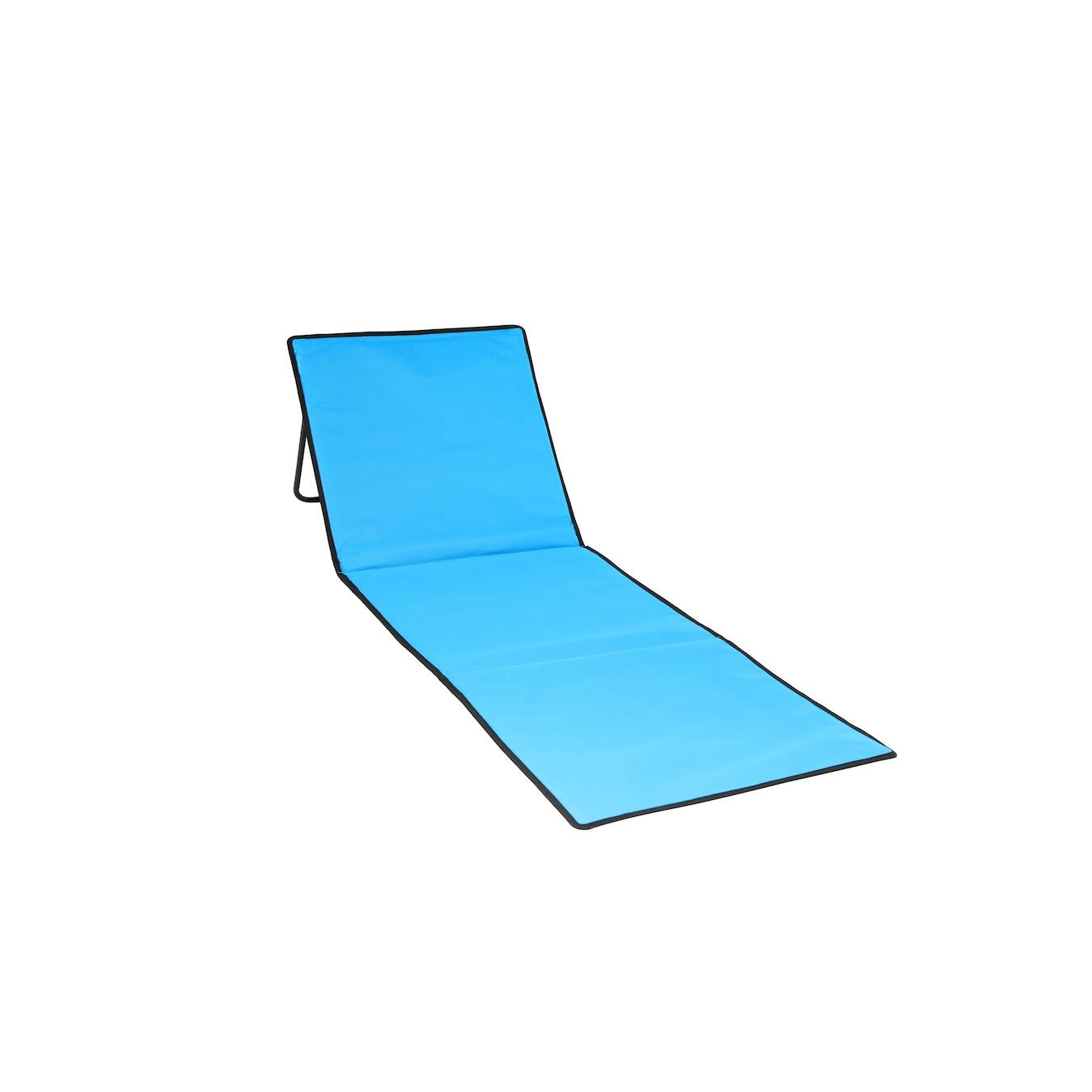 Feel Furniture - Hip strand ligbed met draagzak - Blauw
