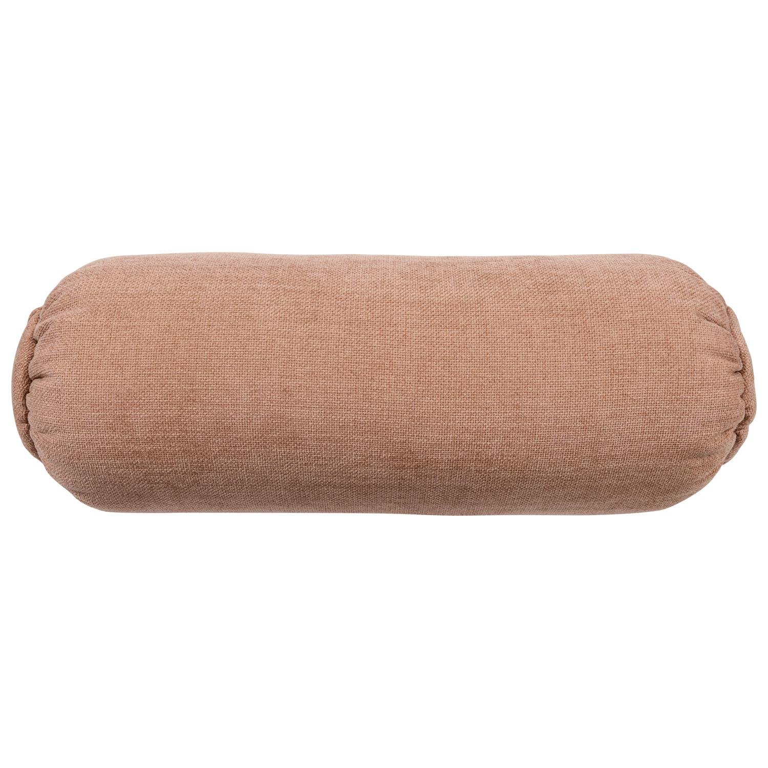 WOOOD Baggy Rolkussen - Geweven Chenille - Oudroze - 23x50x23