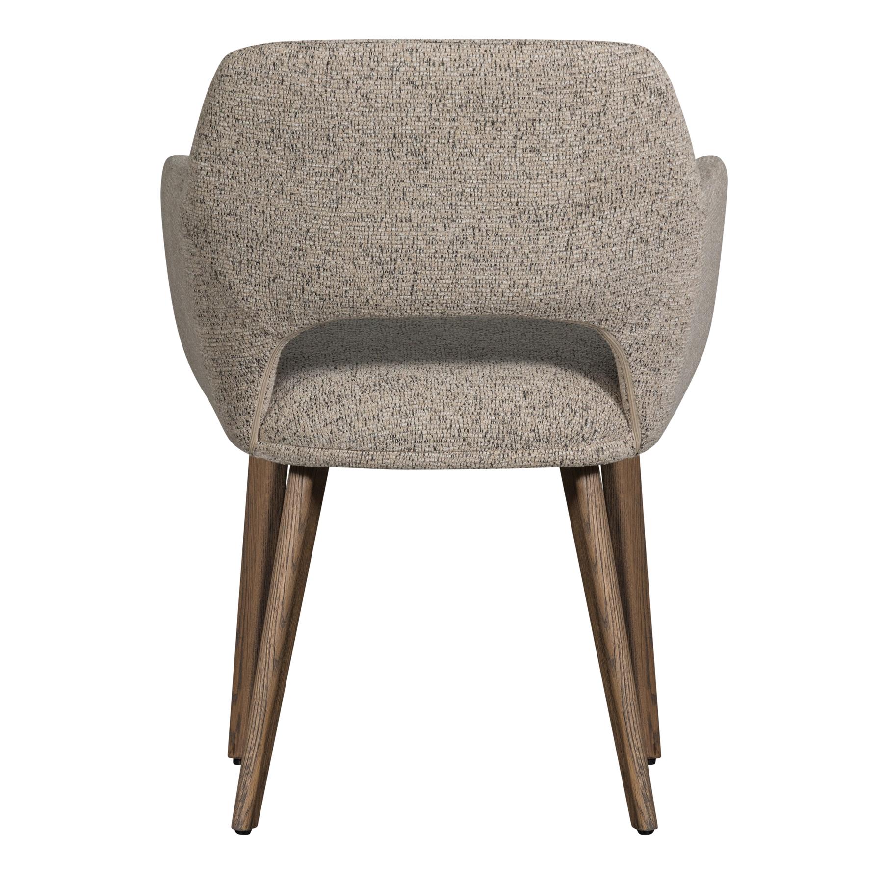 WOOOD Murat Eetkamerstoelen Houten Bruine Poot - Naturel - Set van 2