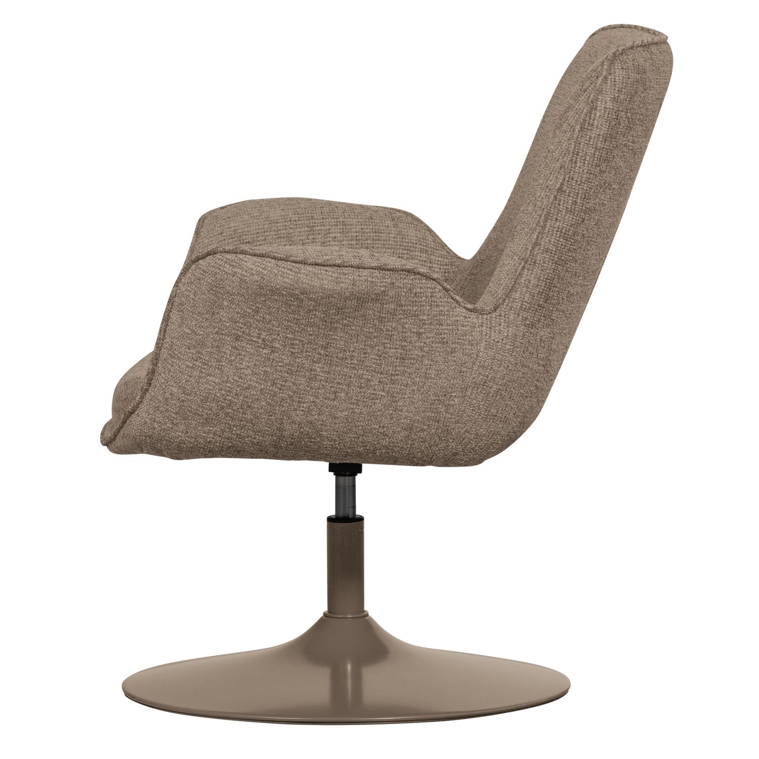 WOOOD Marten In Hoogte Verstelbare Fauteuil - Zand - 91x79x76