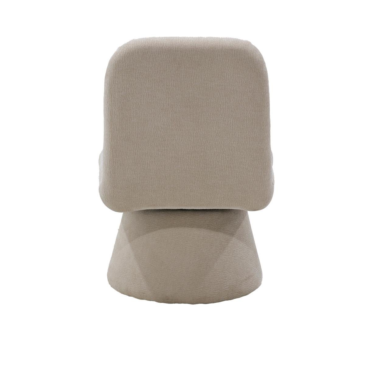 Giga Meubel - Draaifauteuil Taupe - Stof - Japandi - Olivier