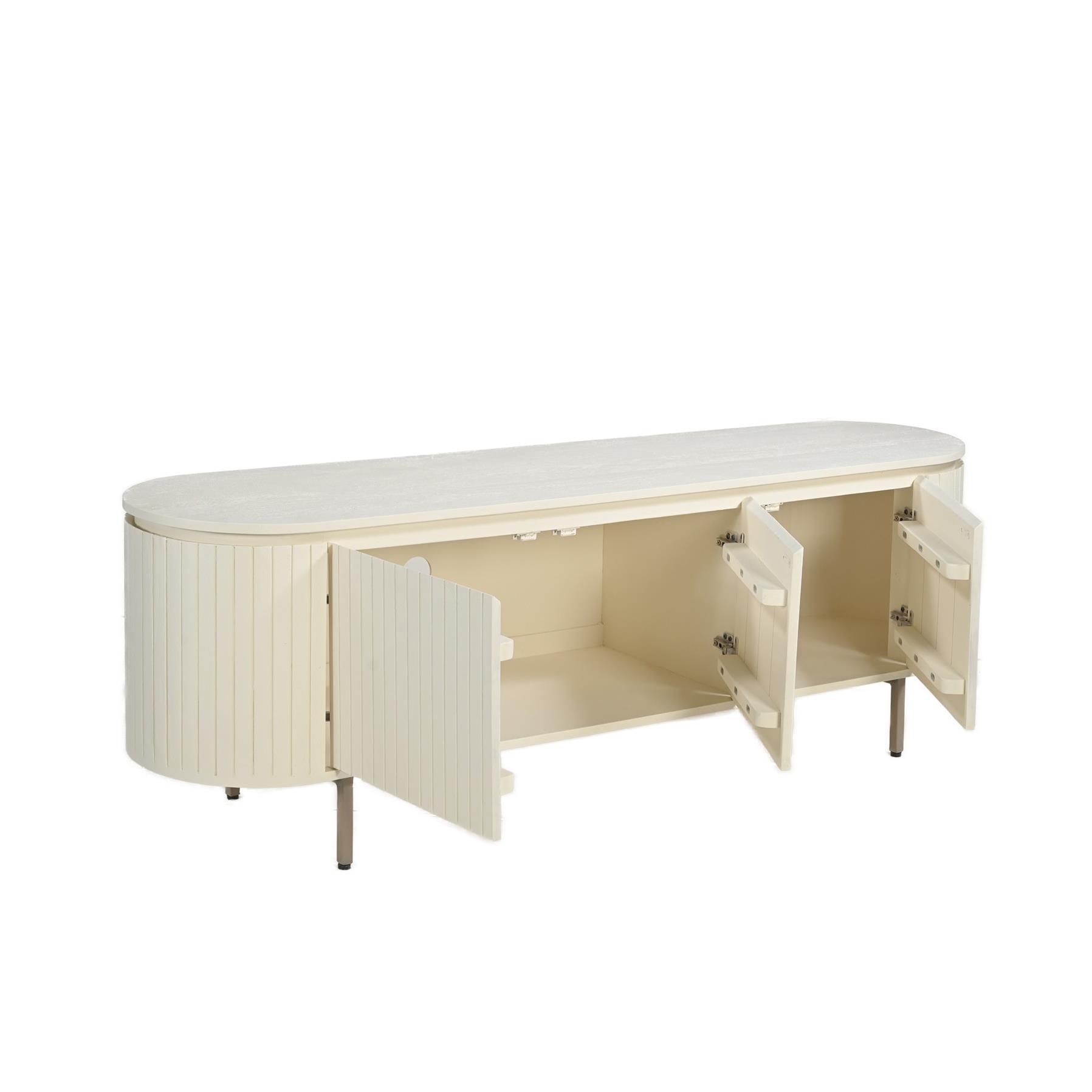 Livingfurn - Tv-meubel Patou - Ivoor - 170 cm
