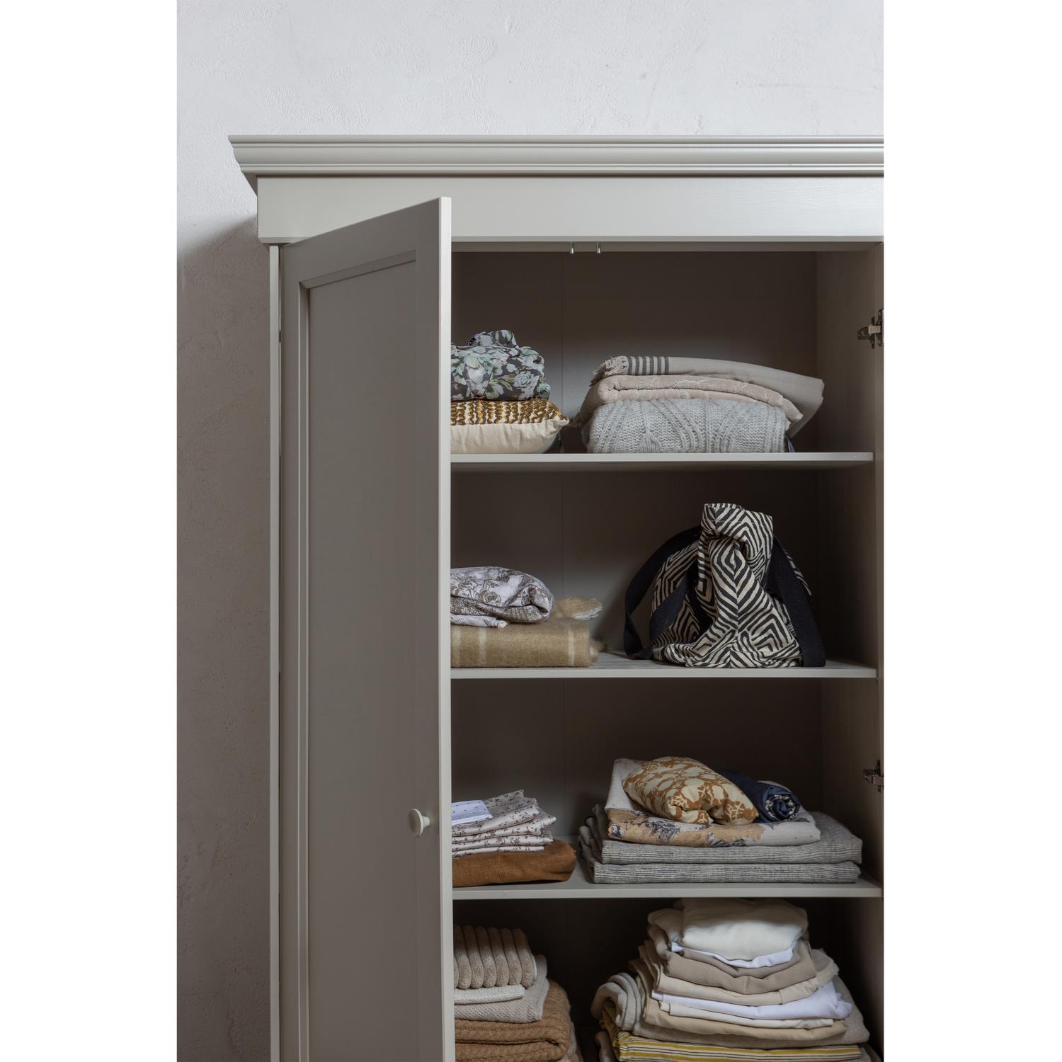 WOOOD Olivia Legplankenset T.B.V. Kledingkast - Grenen - Dust-5x102x54