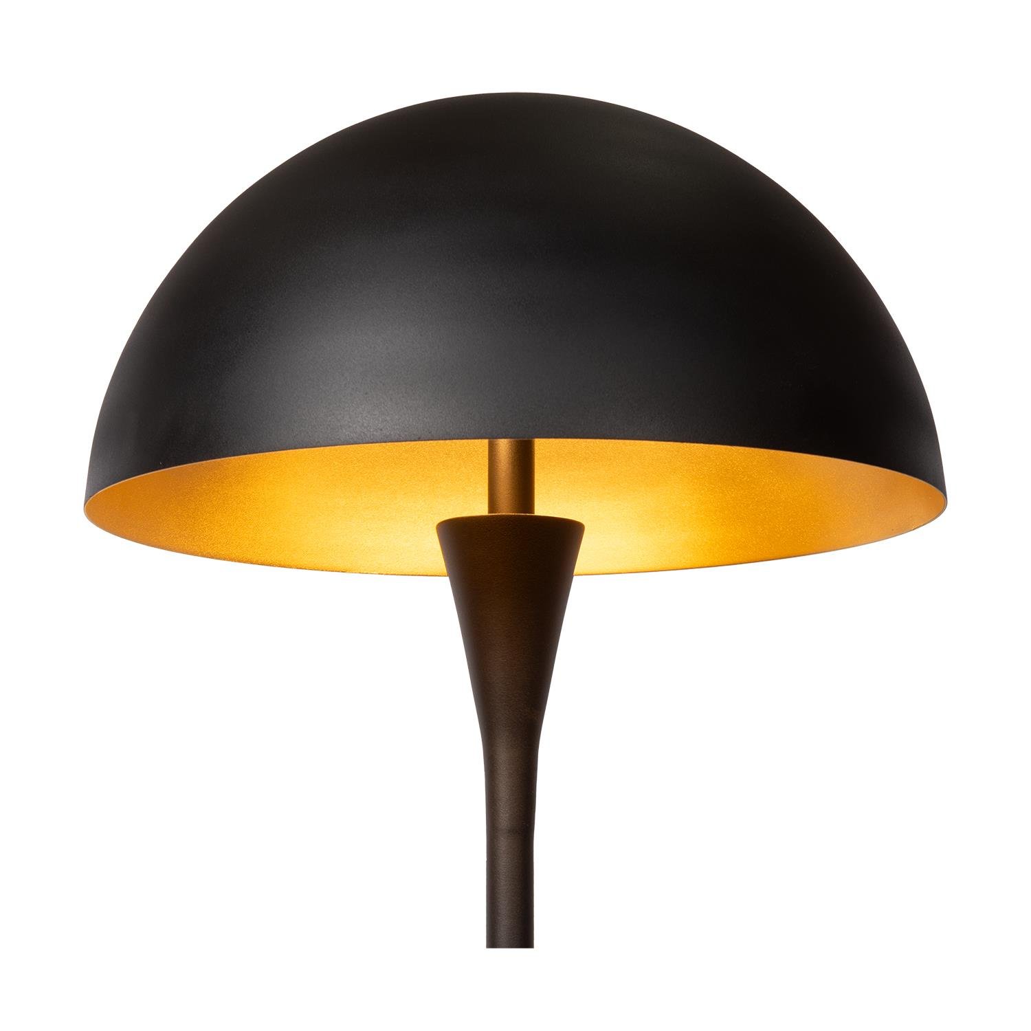 Atmooz Vloerlamp Taluha - Zwart en Goud - Metaal - 140 cm