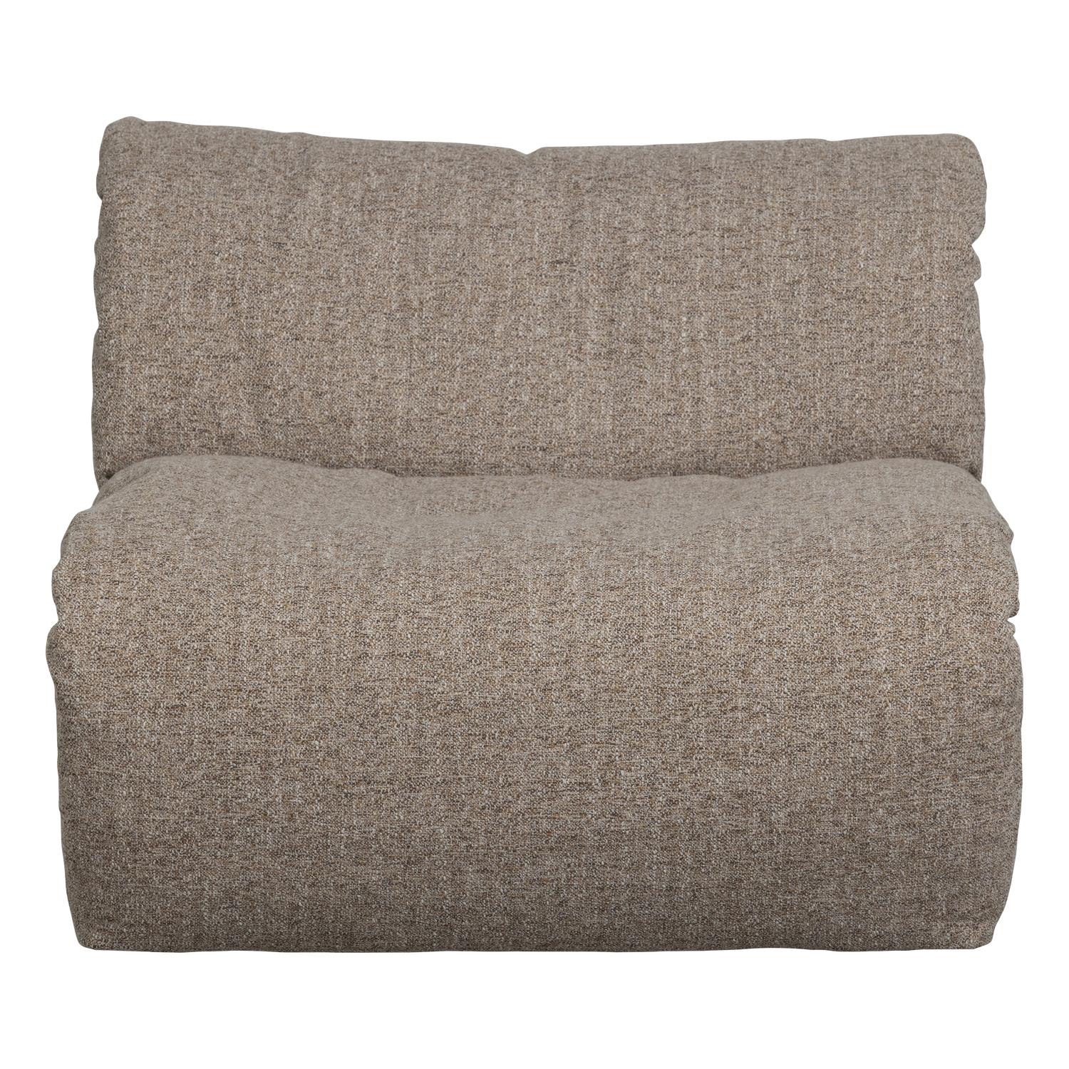 WOOOD Baggy 1-Zits Element - Bruin Melange - Geweven Stof  - 81x91x101