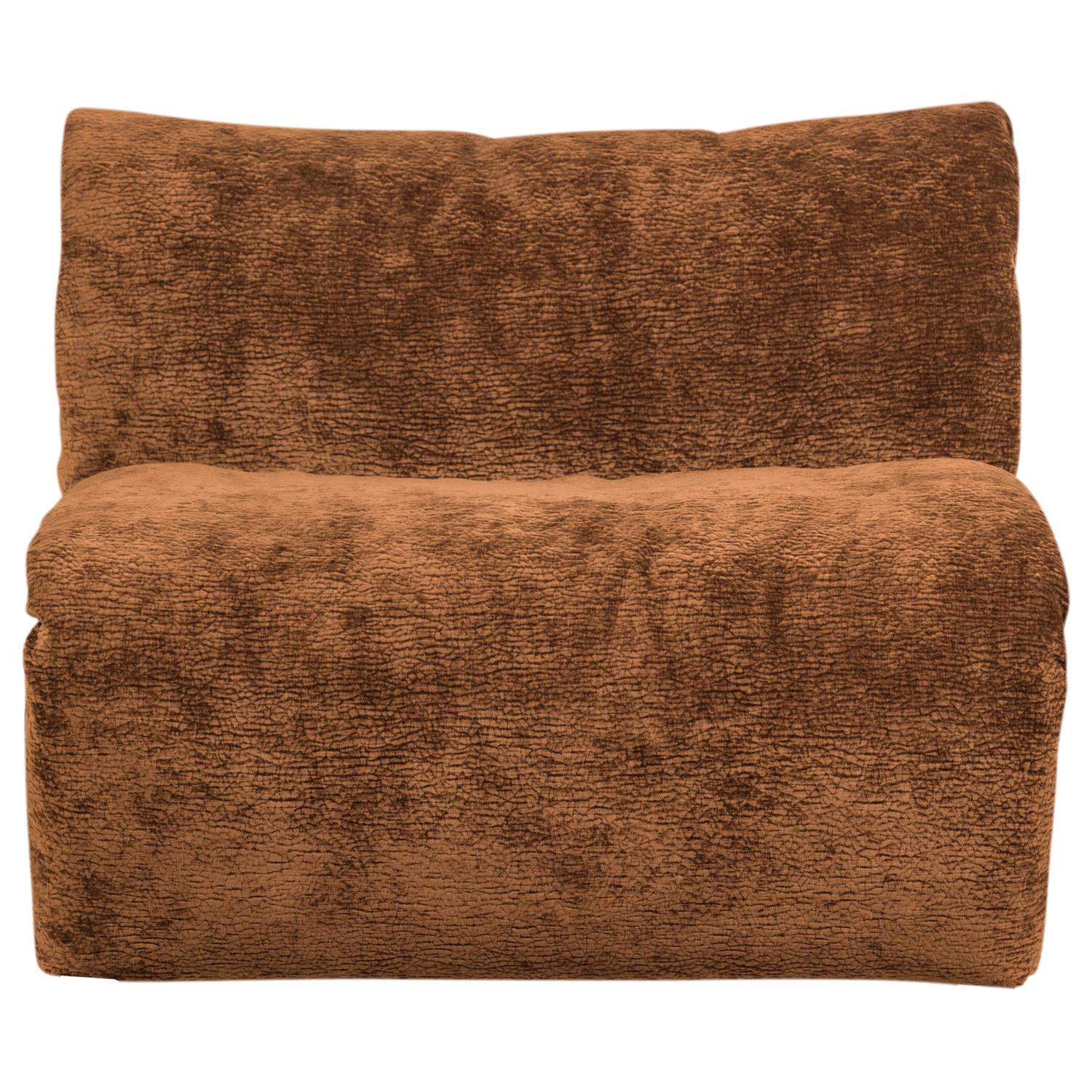 WOOOD Baggy 1-Zits Element - Middenbruin - 3D Chenille - 81x91x101