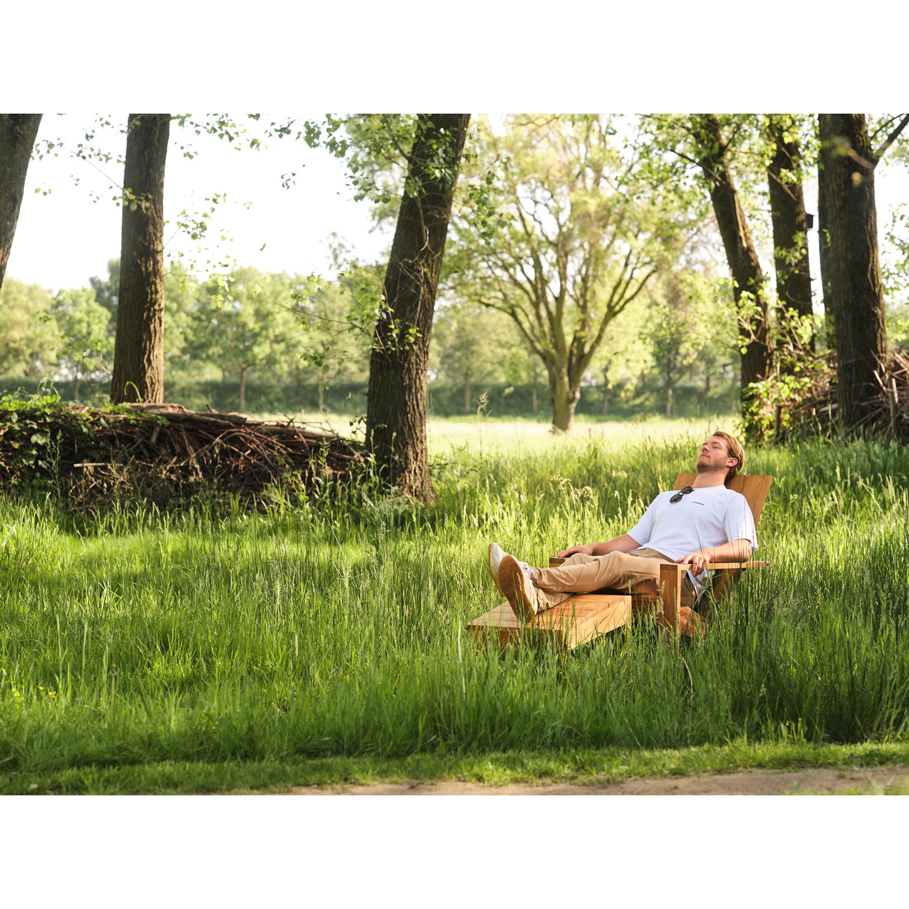 Chill-Dept. - Grizzly Adirondack Teakhout Voetenbank