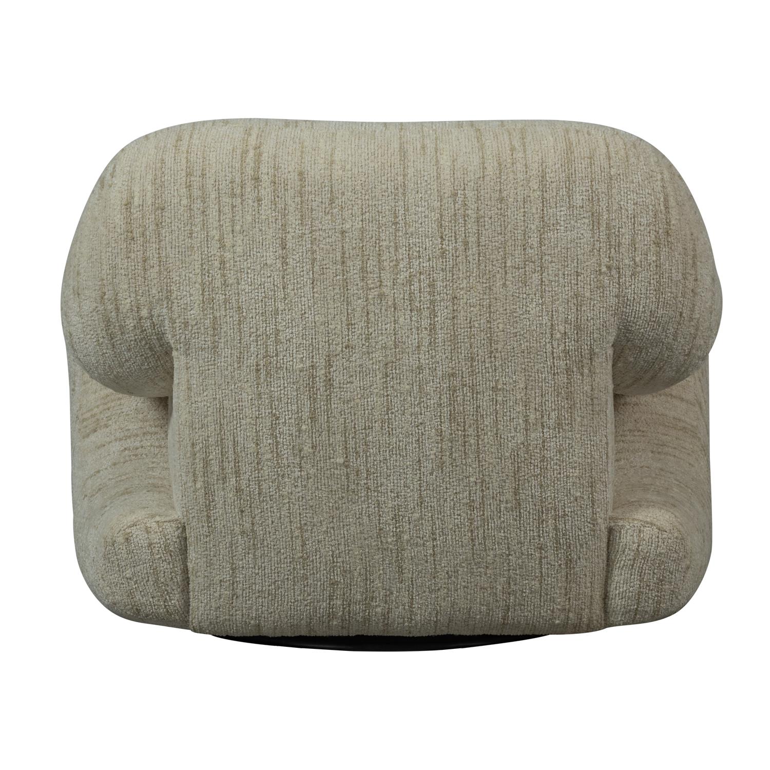 WOOOD Folke Fauteuil - Chenille Naturel - Melange - 70x88x88