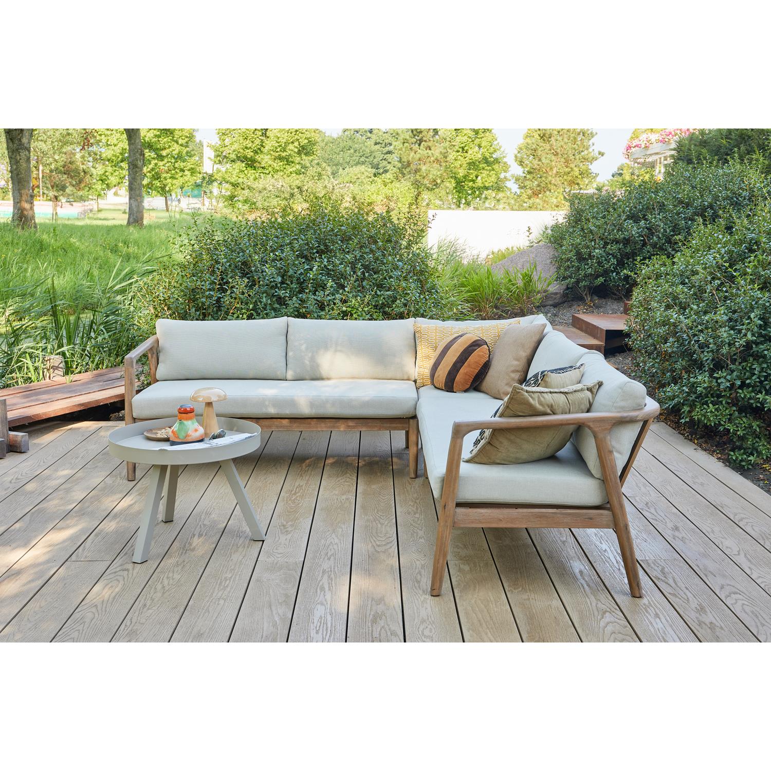 WOOOD Biam Loungeset - Acacia Hout - Naturel - 67x227x227