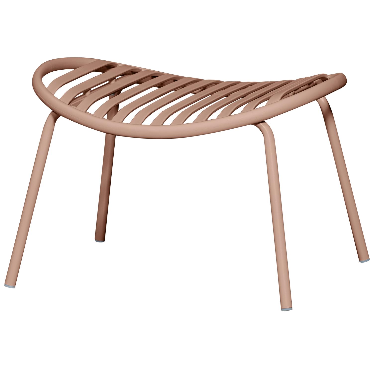 WOOOD Bruce Fauteuil Tuin - Metaal - Zalm Roze - 73x81x72 cm