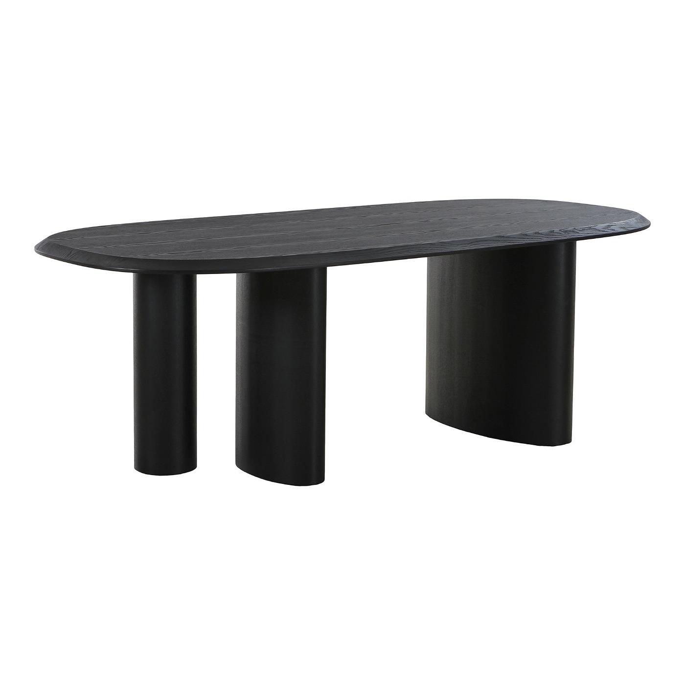 House Nordic - Eettafel Ovaal 220cm - Donkerbruin - 6-8 Personen
