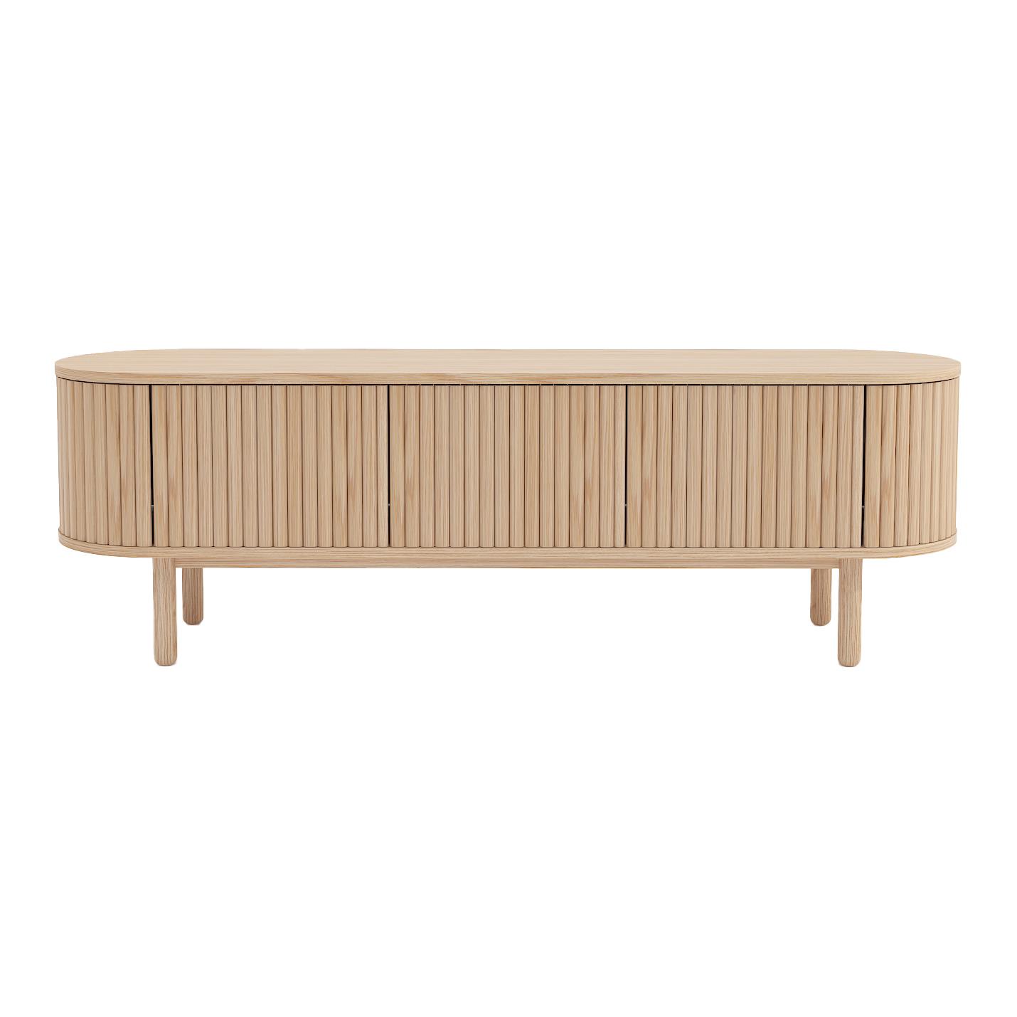 by fonQ Freya Tv-meubel B 160 cm - Licht Eiken