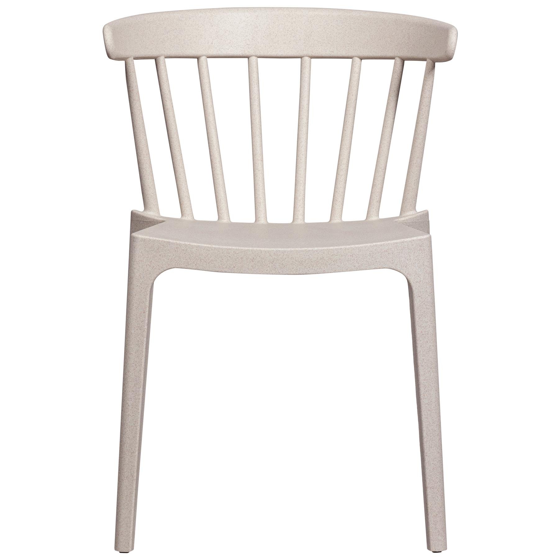 Woood Bliss Spijlenstoel - Off White Melange