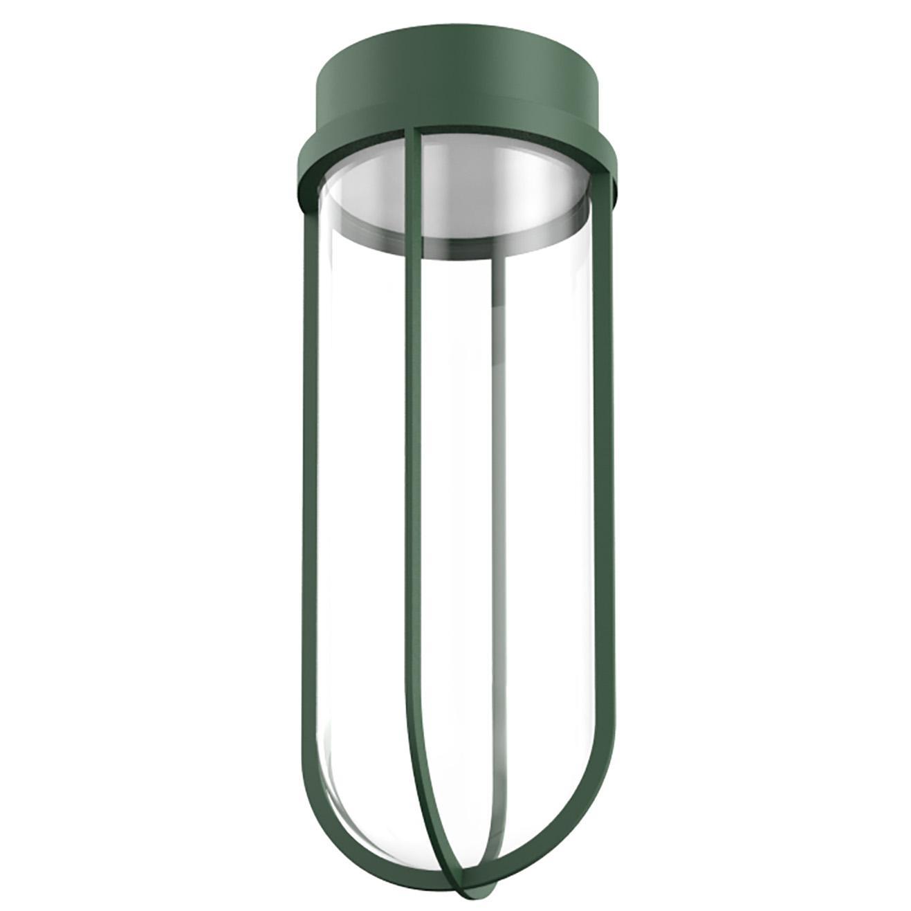 Flos In Vitro Outdoor plafondlamp Ø18 LED donkergroen