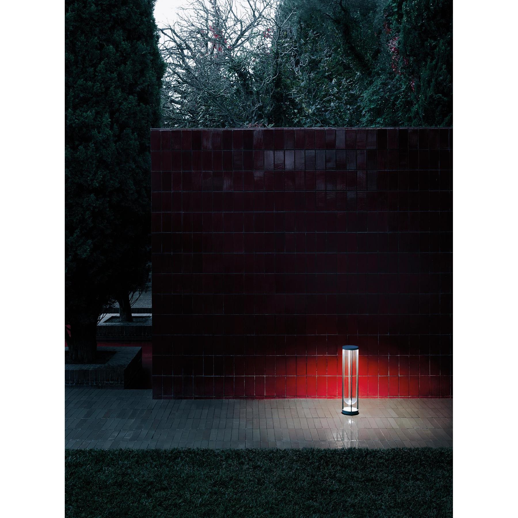 Flos In Vitro 3 sokkellamp LED antraciet