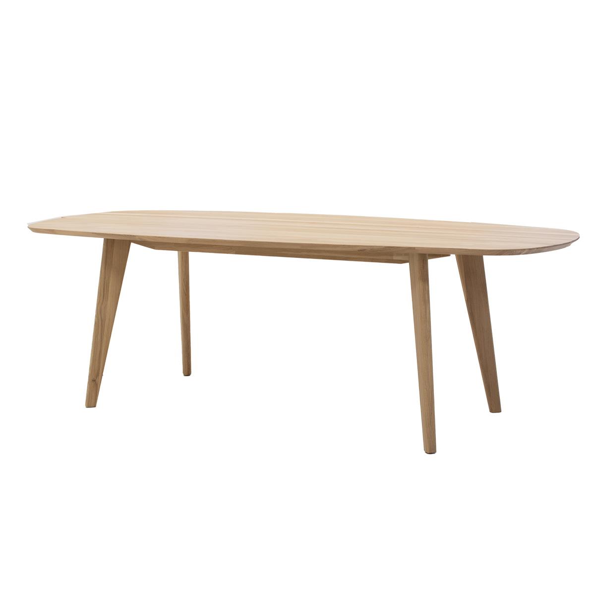 DÉJA Living - Eettafel Deens Ovaal Eiken - 240x100x76cm - Maeve