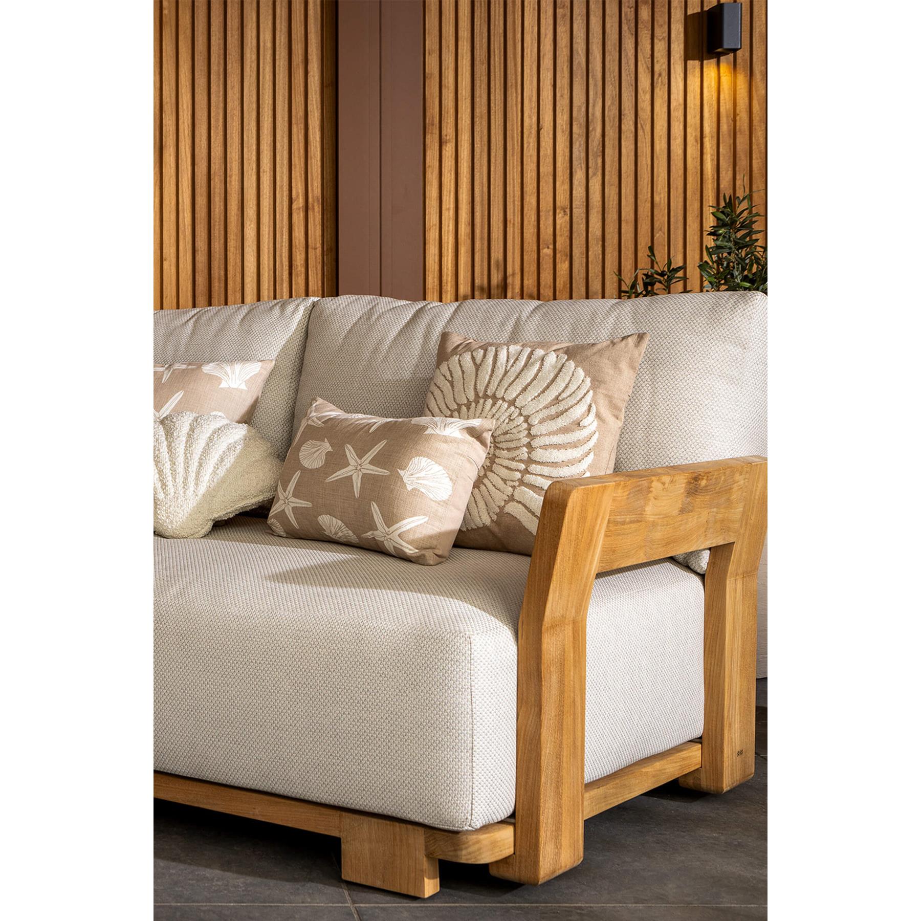 Dutch Decor sierkussen MORGAN - 45x45 cm Irish Cream