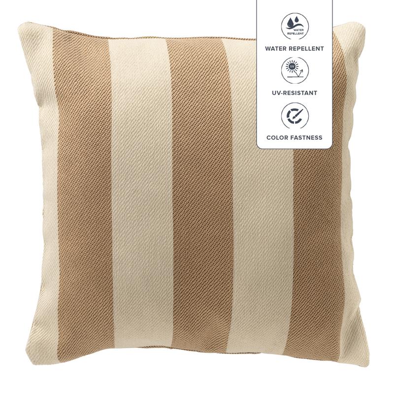 Dutch Decor buiten kussenhoes CYRUS - 45x45 cm Bruin
