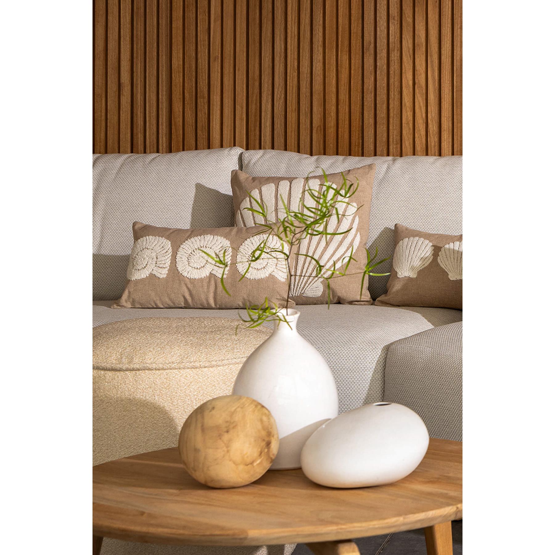 Dutch Decor sierkussen MERLIJN - 30x50 cm Irish Cream