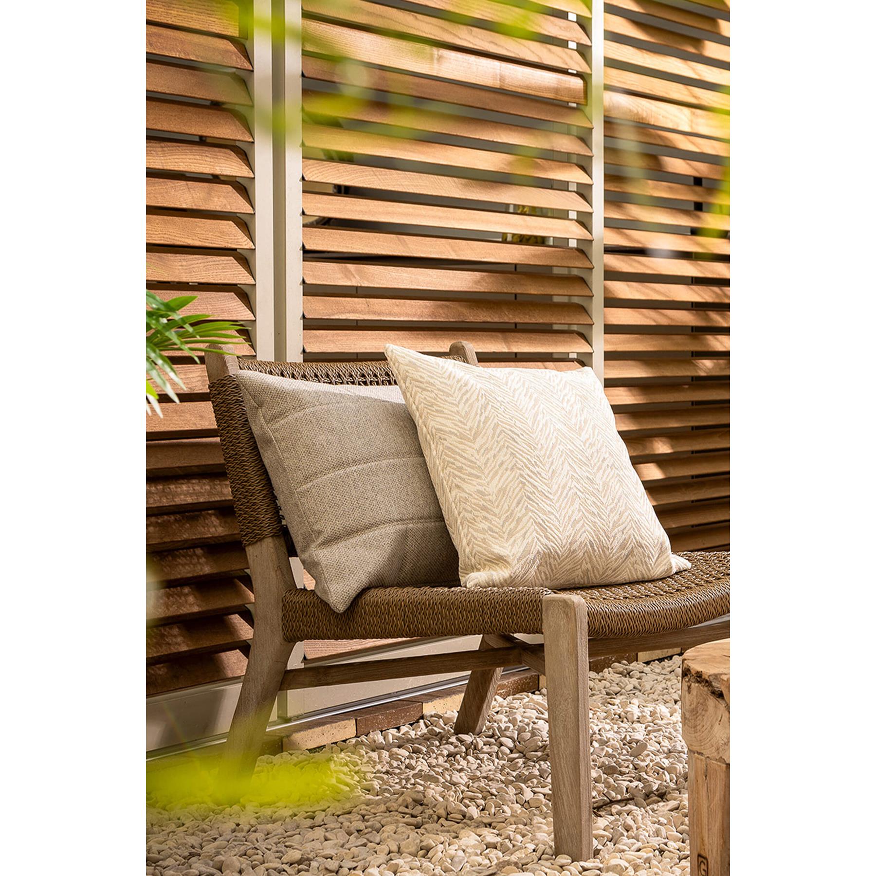 Dutch Decor buiten kussenhoes TALIA - 45x45 cm Beige