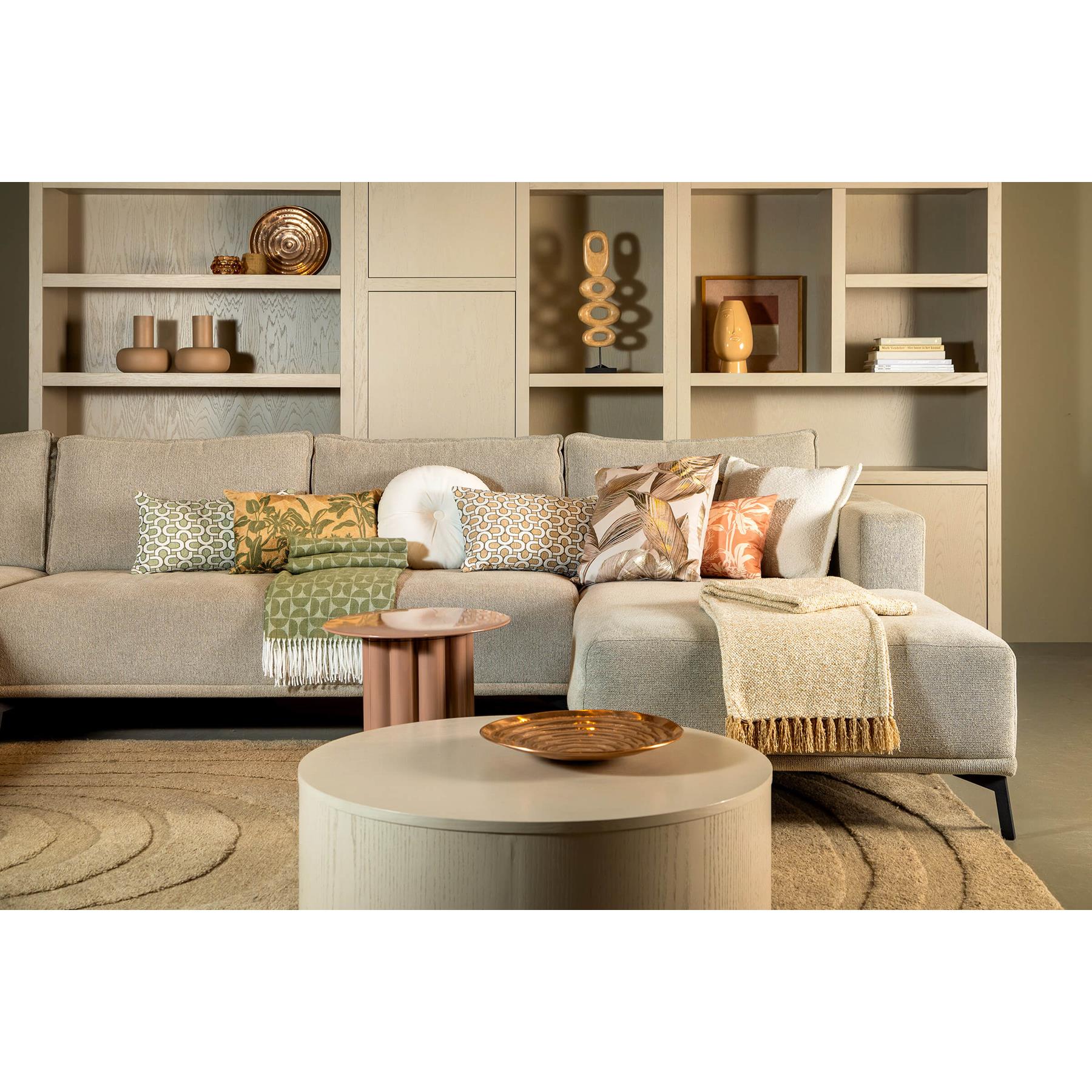 Dutch Decor kussenhoes AARON - 30x50 cm Moss Gray