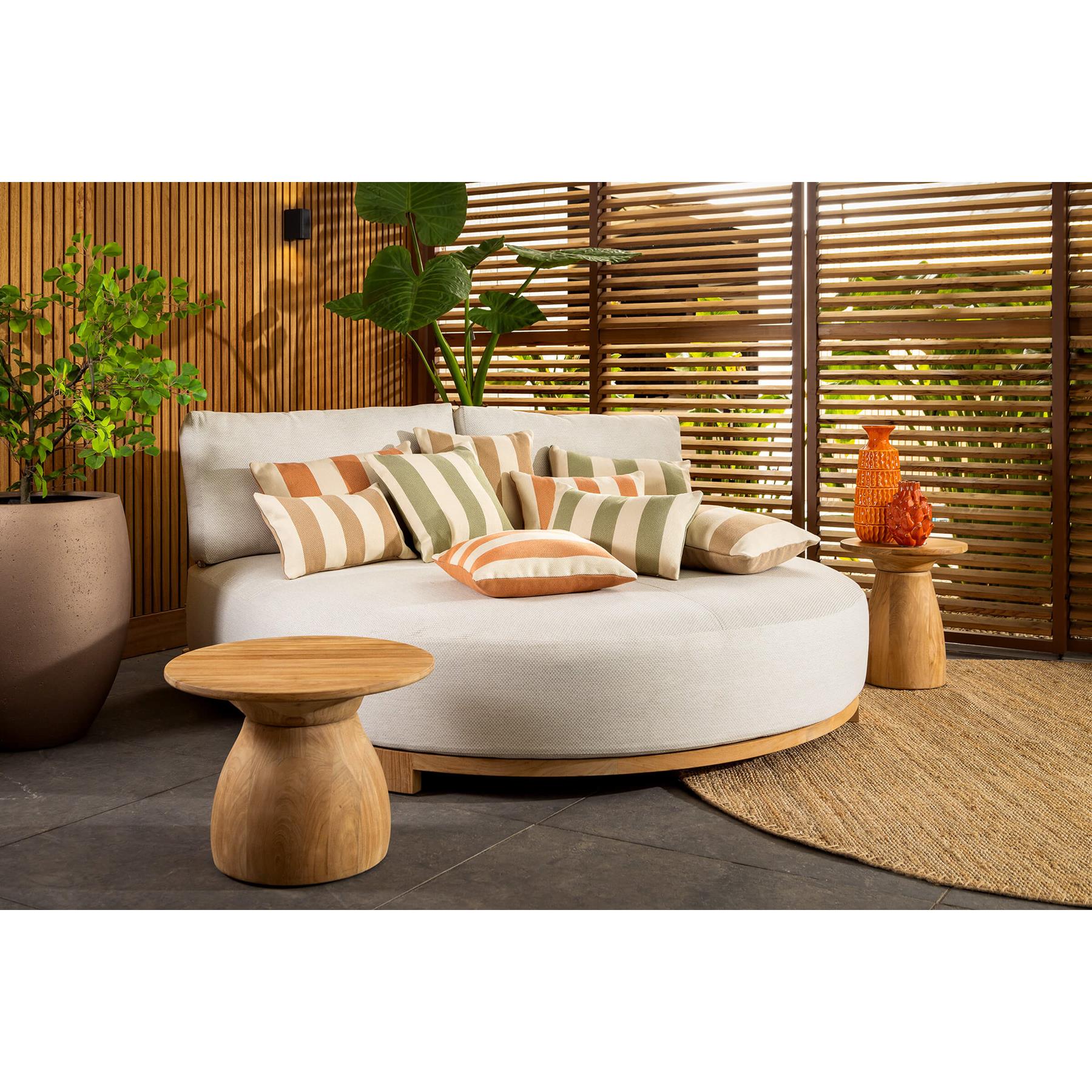 Dutch Decor buiten kussenhoes CYRUS - 40x60 cm Bruin