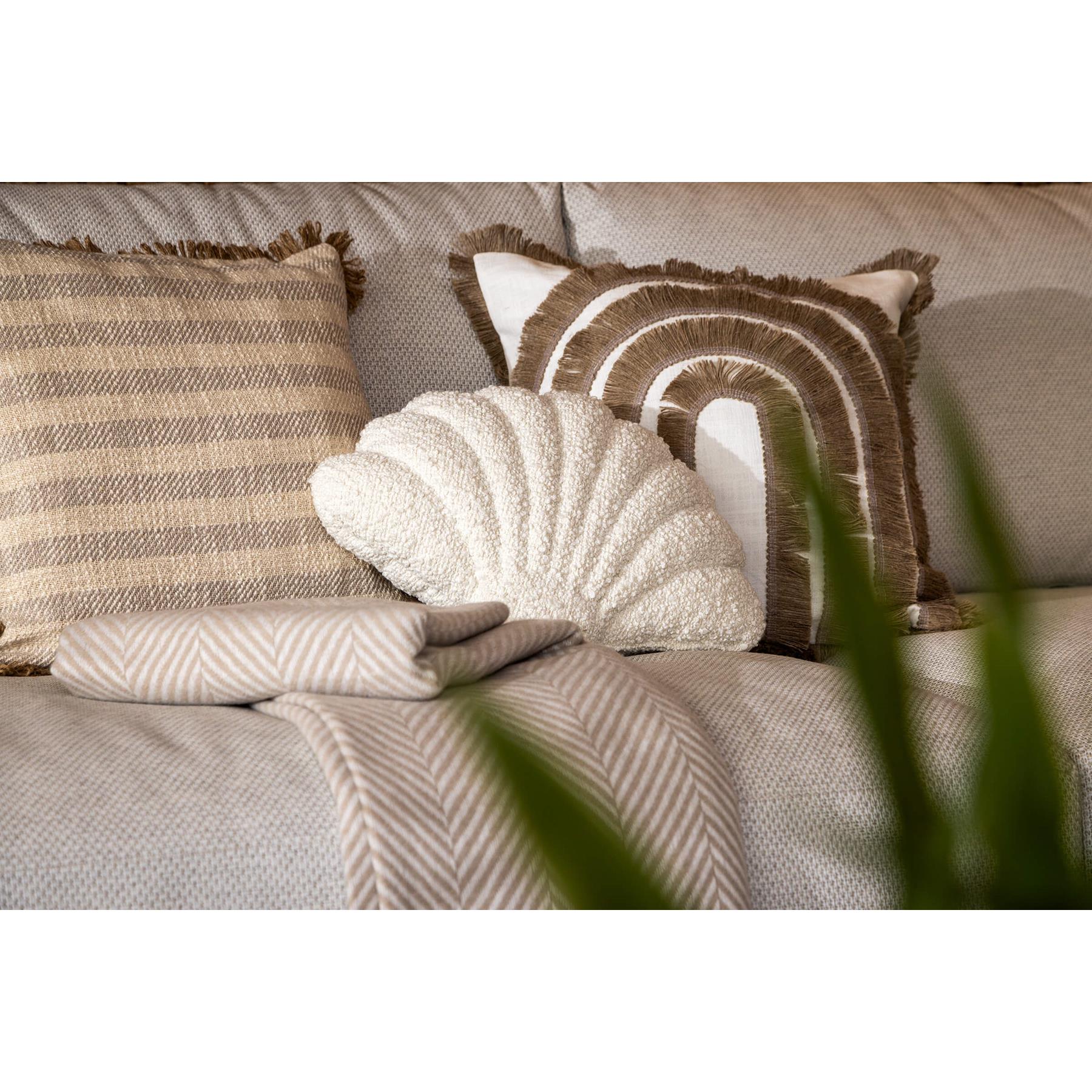 Dutch Decor sierkussen MARINA - 45x45 cm Naturel