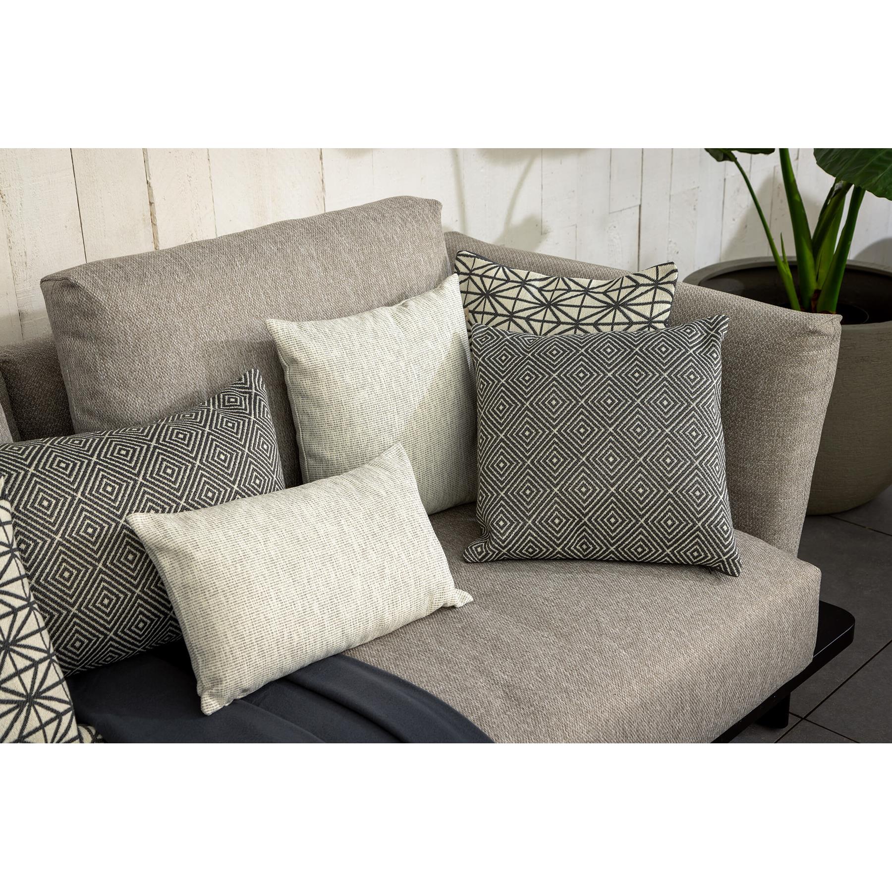 Dutch Decor buiten kussenhoes KAI - 45x45 cm Grijs