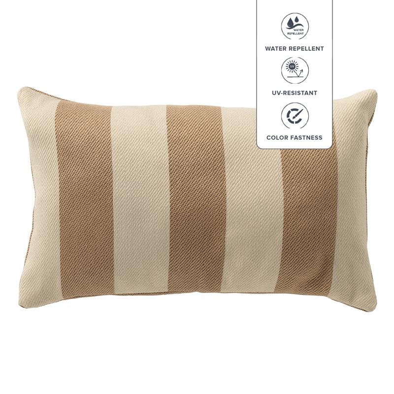 Dutch Decor buiten kussenhoes CYRUS - 30x50 cm Bruin