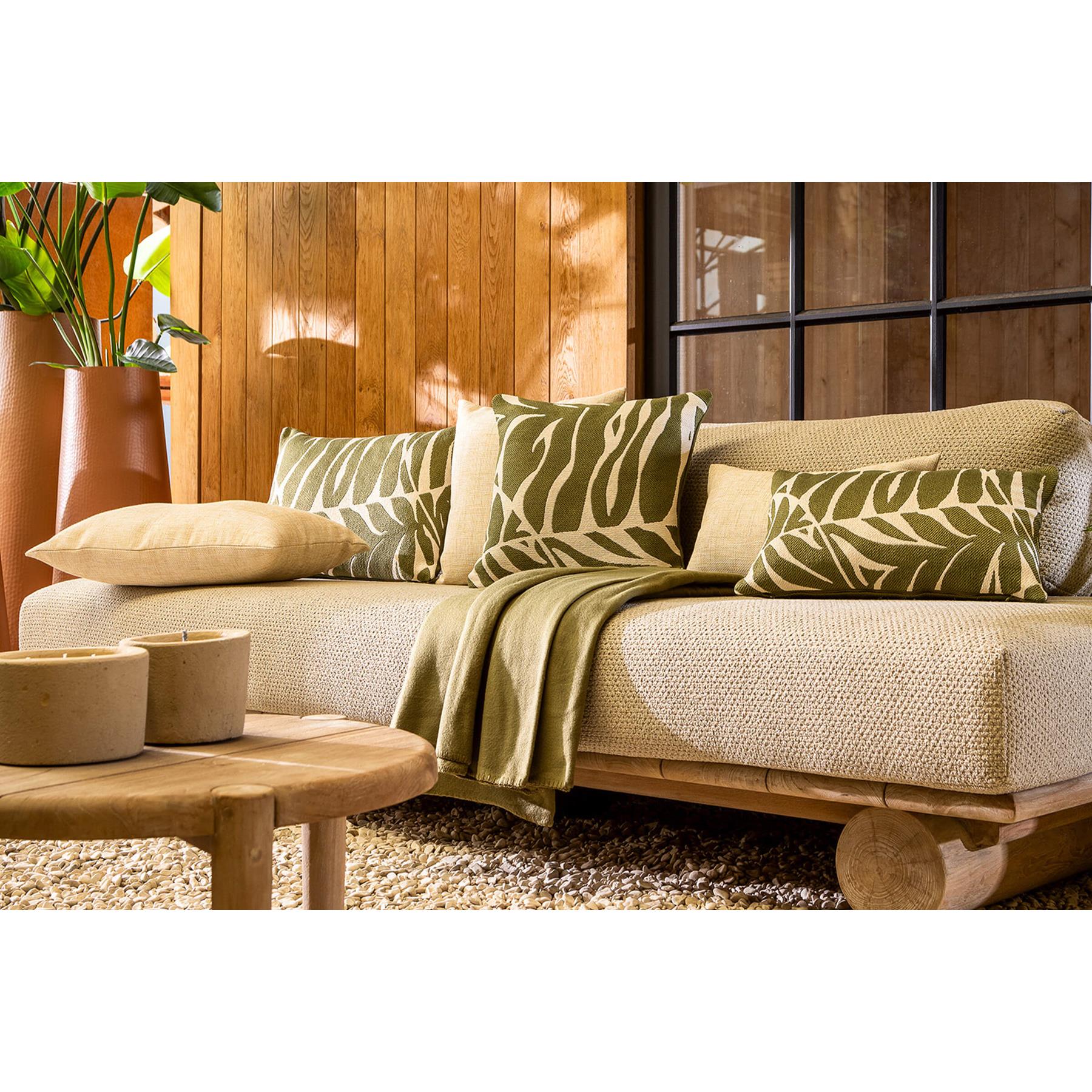 Dutch Decor buiten kussenhoes EDEN - 30x50 cm Groen