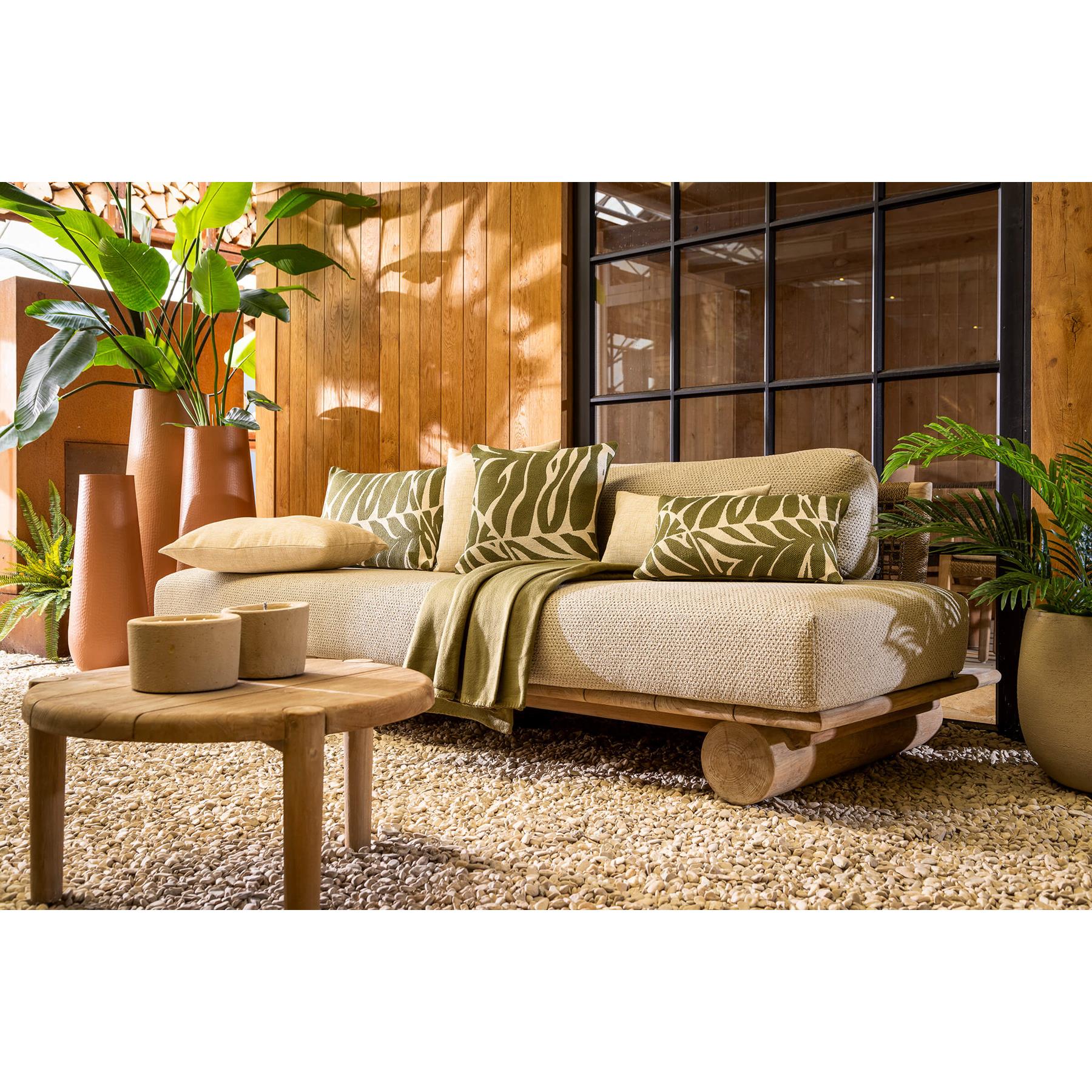 Dutch Decor buiten kussenhoes EDEN - 30x50 cm Groen