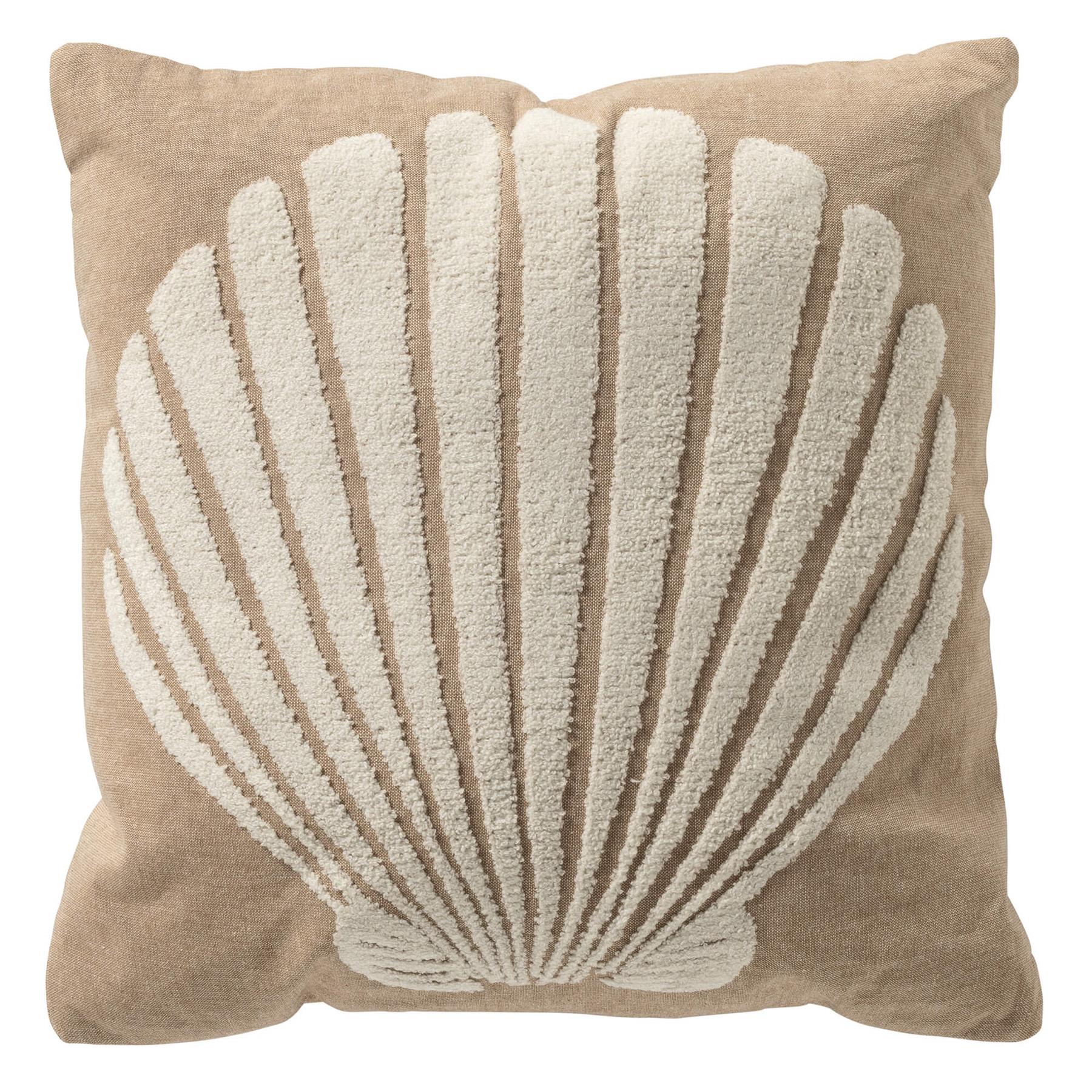 Dutch Decor sierkussen MERLIJN - 45x45 cm Irish Cream