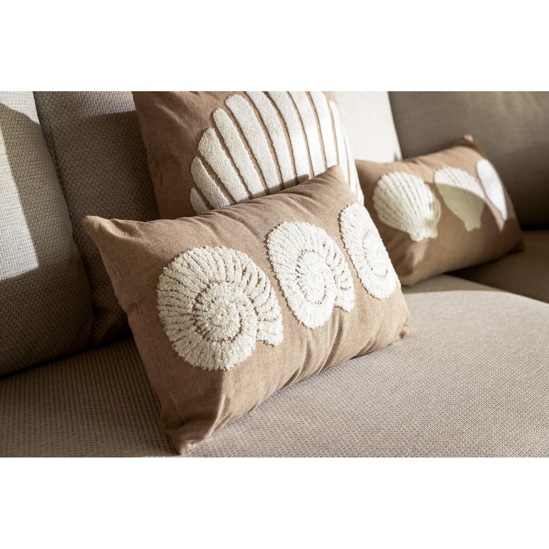 Dutch Decor sierkussen MERLIJN - 45x45 cm Irish Cream