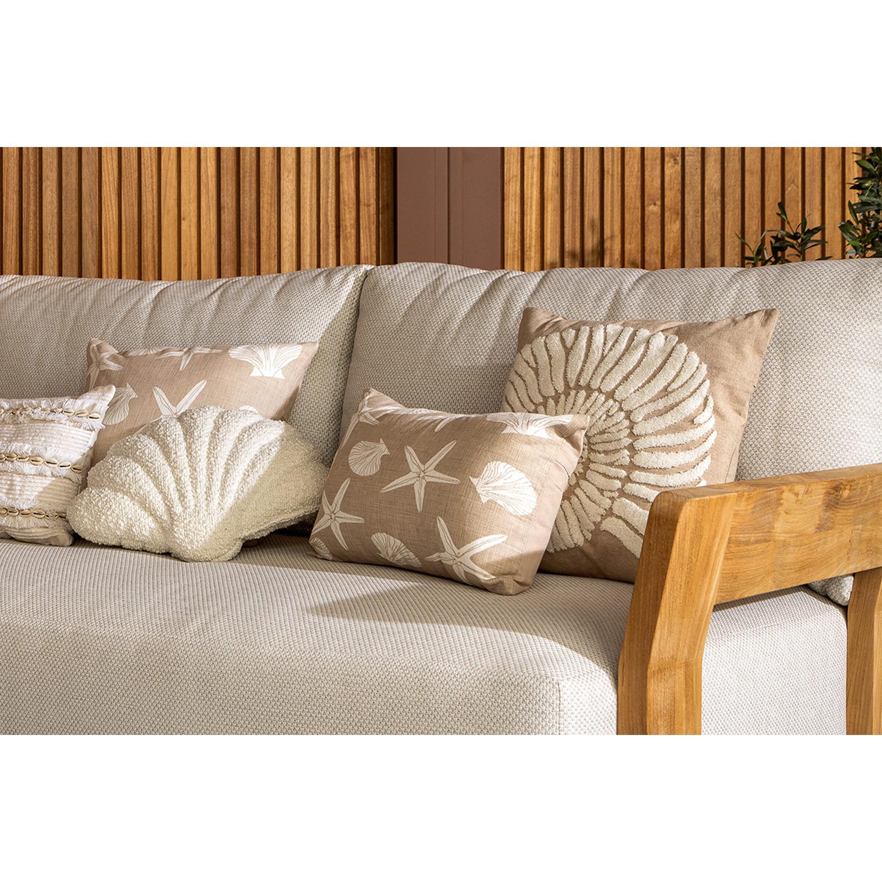 Dutch Decor sierkussen ORLI - 45x45 cm Pumice Stone