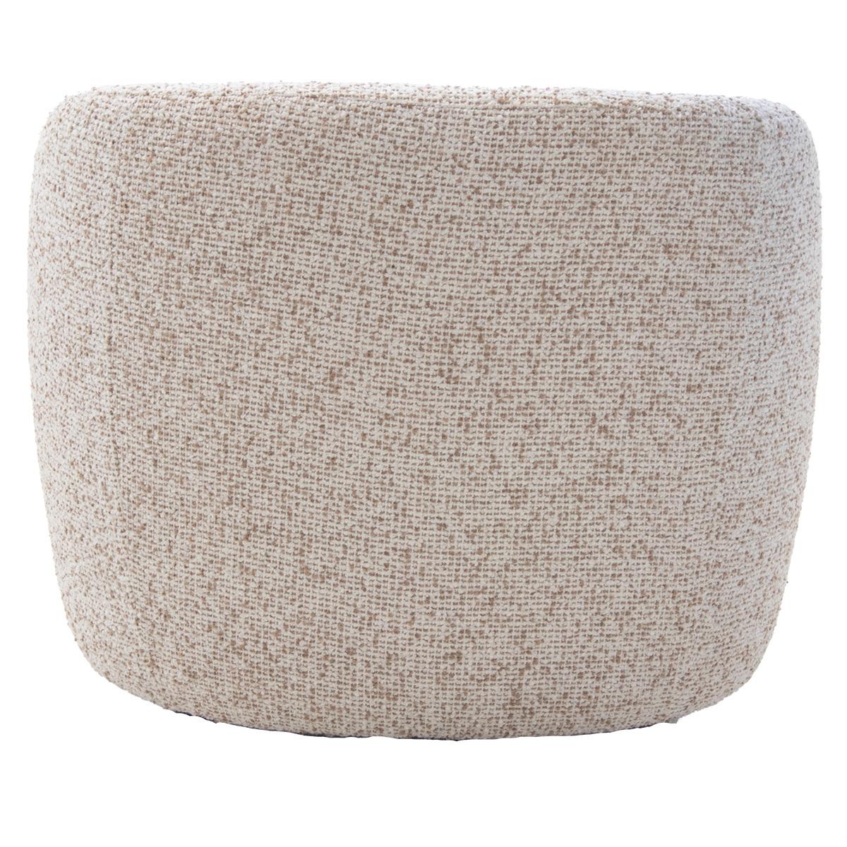 DÉJA Living - Draaifauteuil Beige - 82x84x76cm - Marie