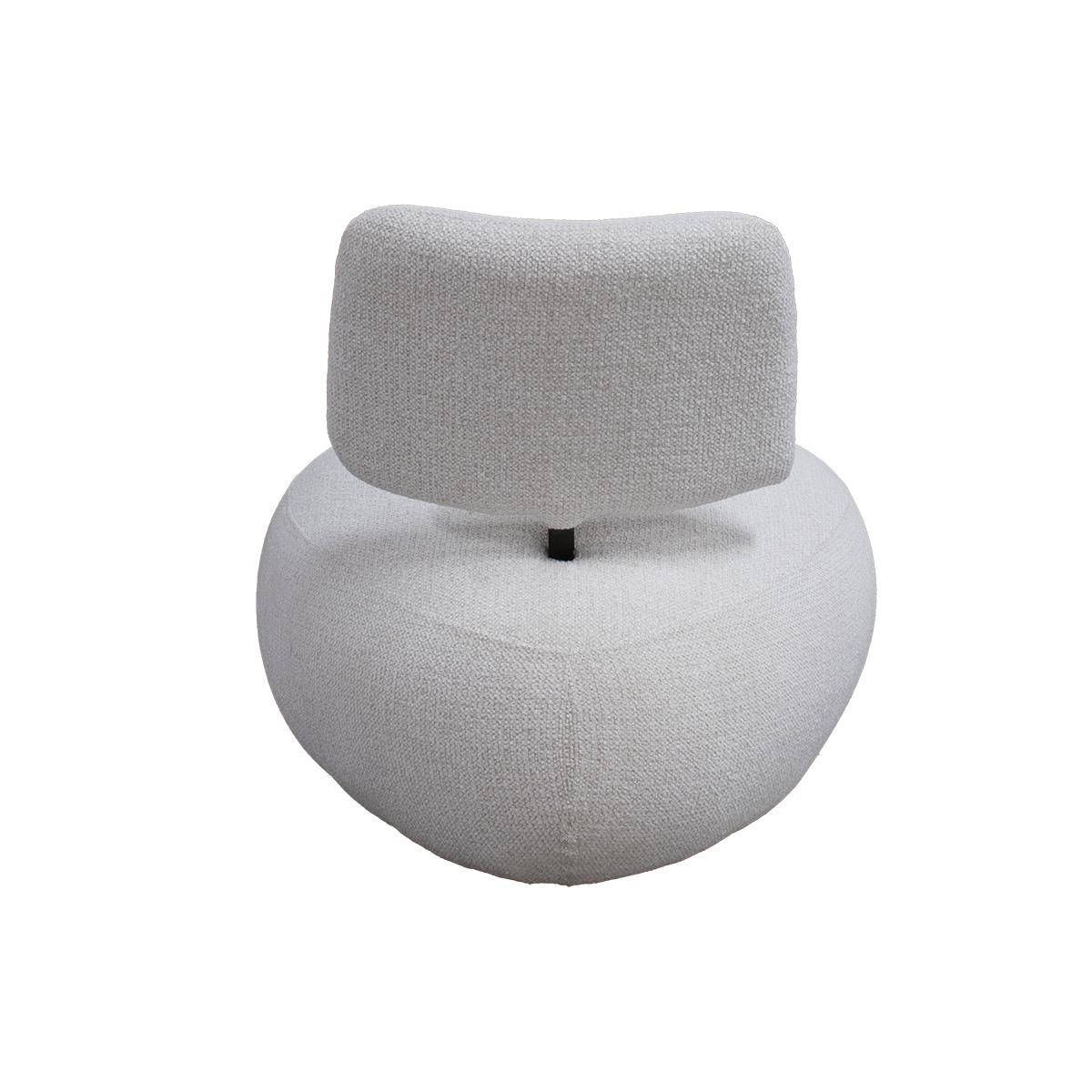 DÉJA Living - Fauteuil Off-White Stof - 73x67x67cm - Loulou