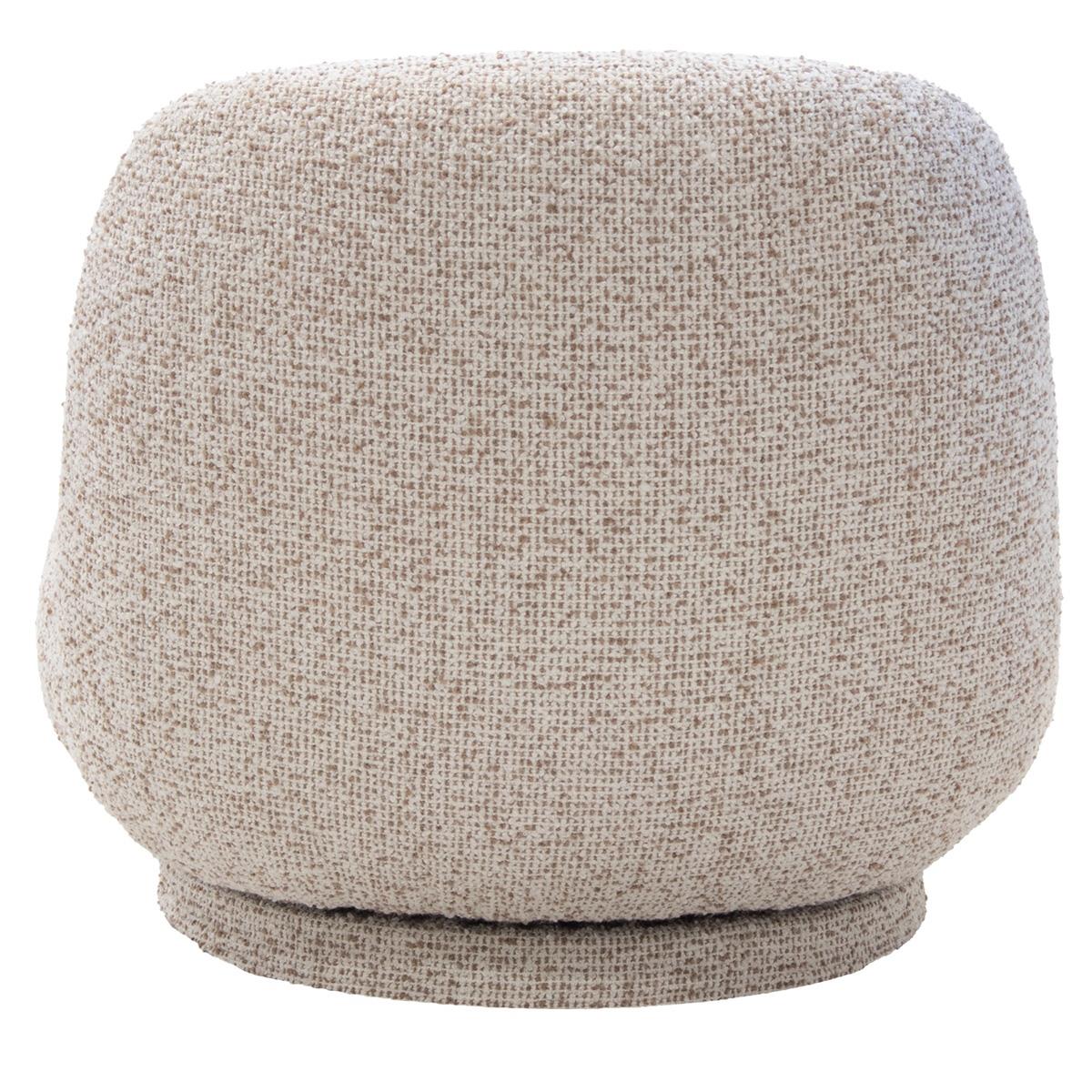 DÉJA Living - Draaifauteuil Beige - 85x95x71cm - Léa
