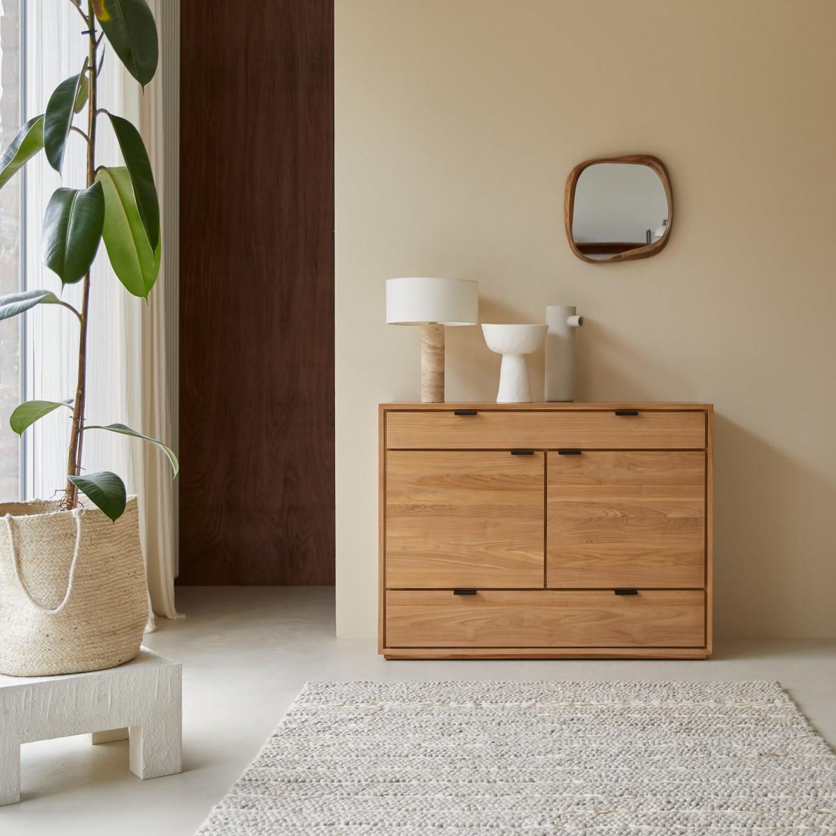 Tikamoon - Senson - Massief teak buffetkast 120 cm