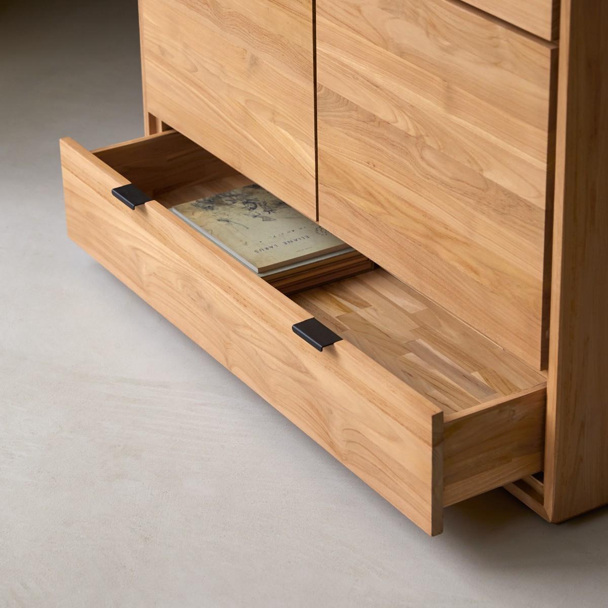 Tikamoon - Senson - Massief teak buffetkast 120 cm